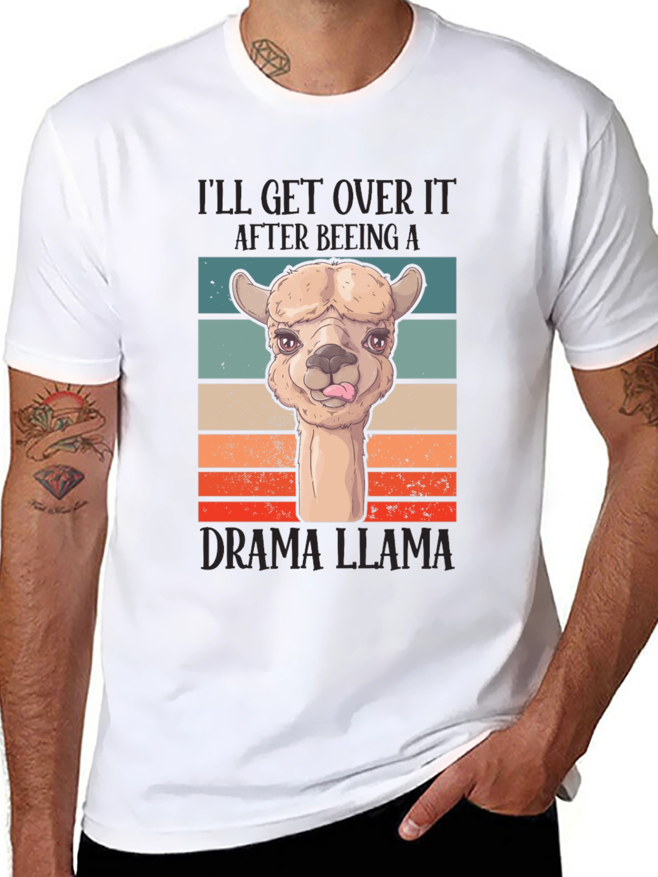 Drama Llama T-Shirt - Funny Alpaca Tee