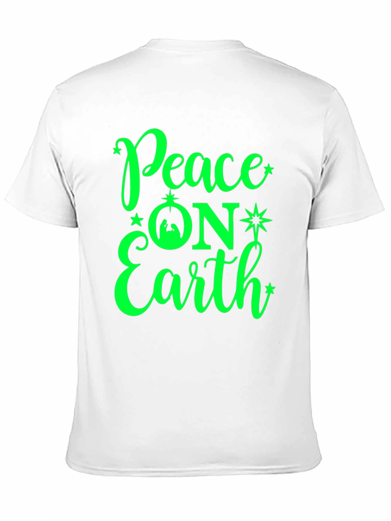 Peace on Earth Graphic Tee - Christmas Holiday
