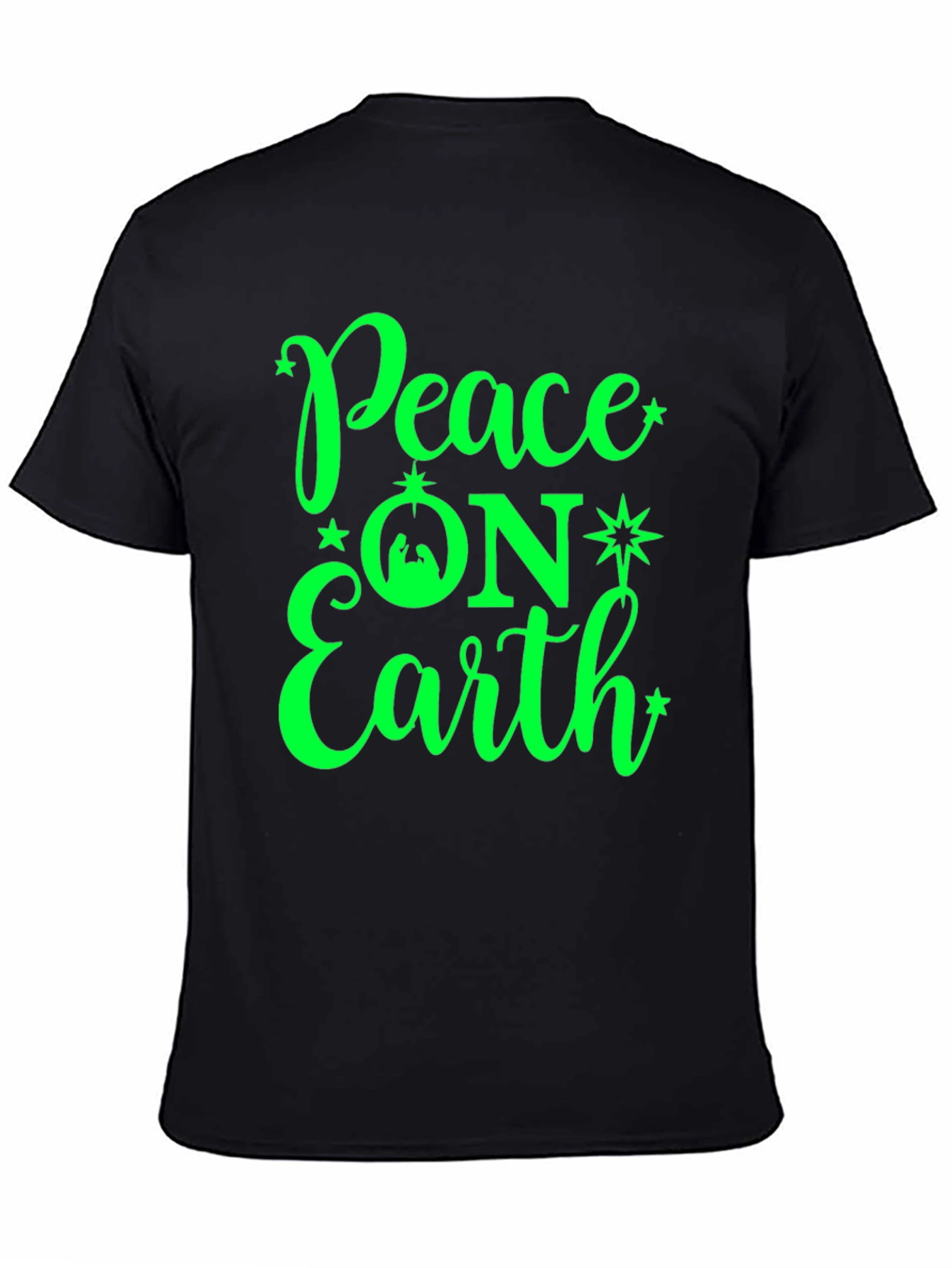 Peace on Earth Graphic Tee - Christmas Holiday