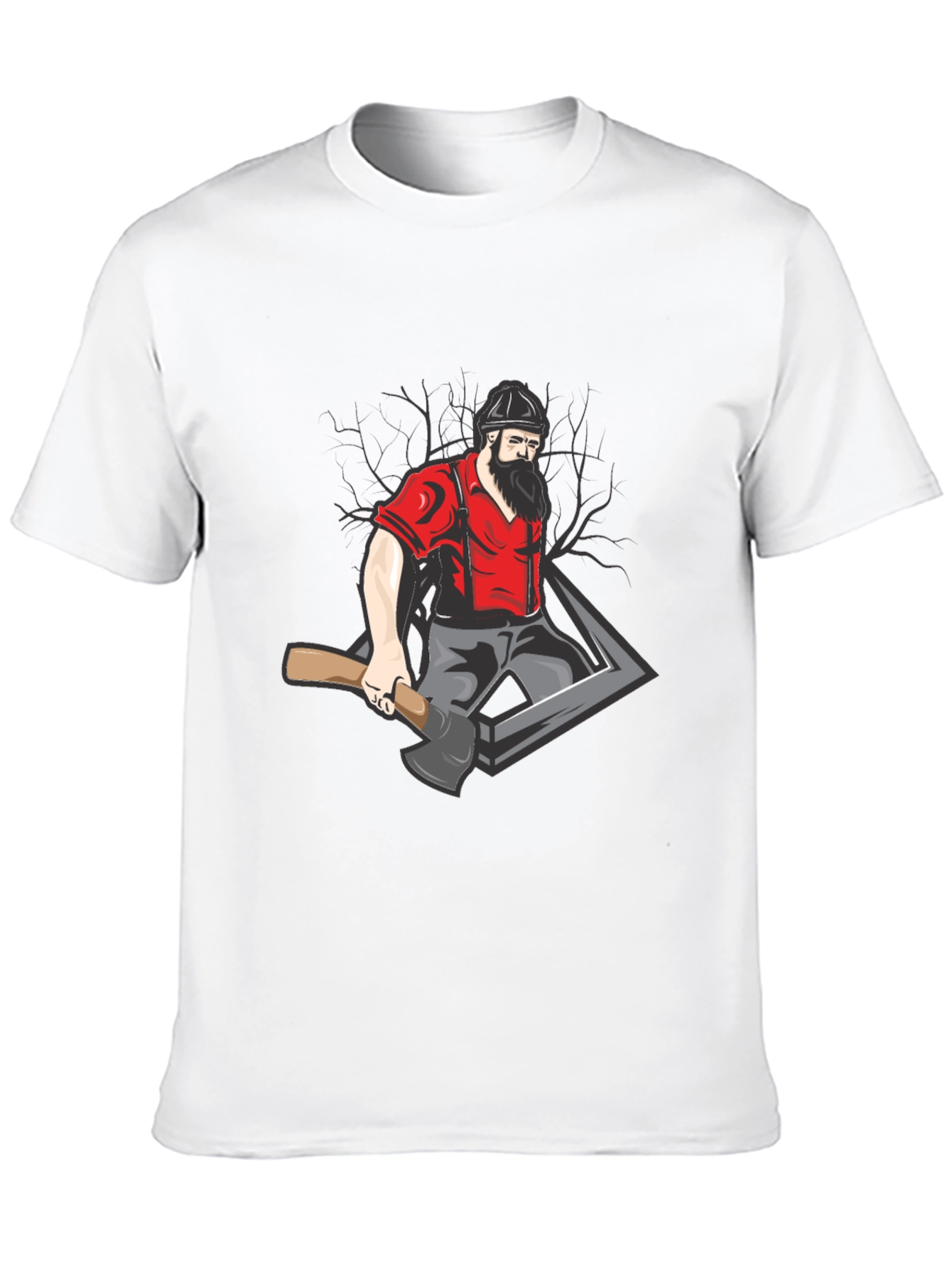 Lumberjack Graphic Tee - Black