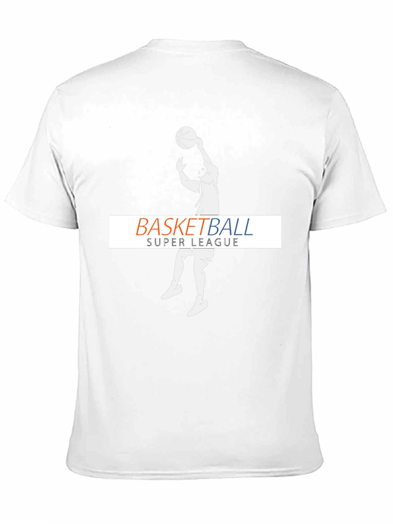 Basketball Super League T-Shirt - Black