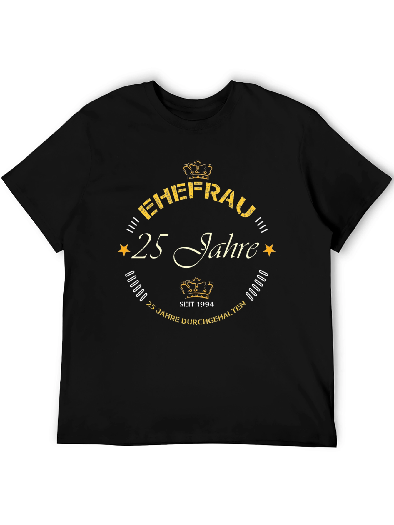 Ehefrau 25 Jahre T-Shirt - Anniversary Gift Tee
