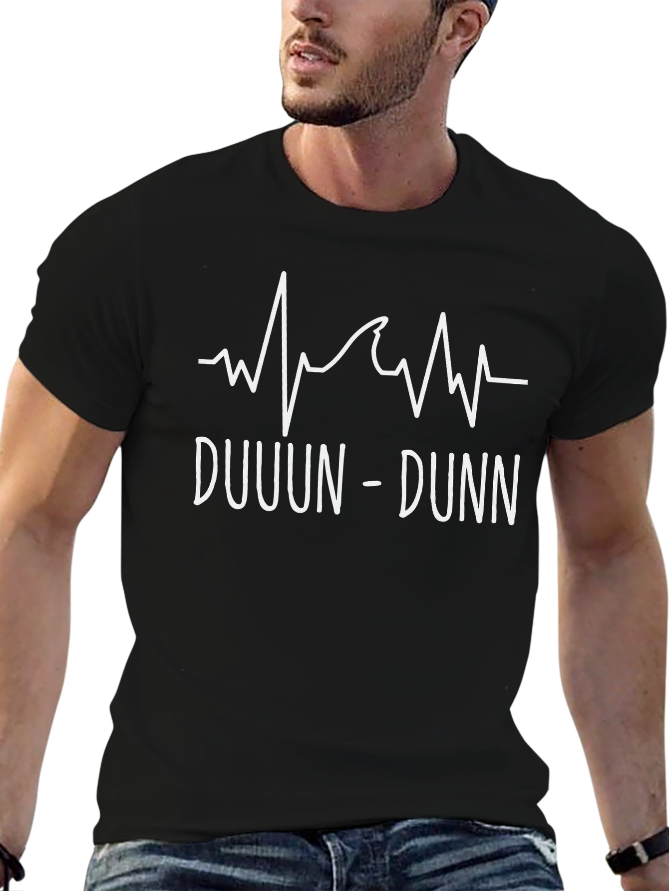 Shark Attack T-Shirt: Heartbeat Design