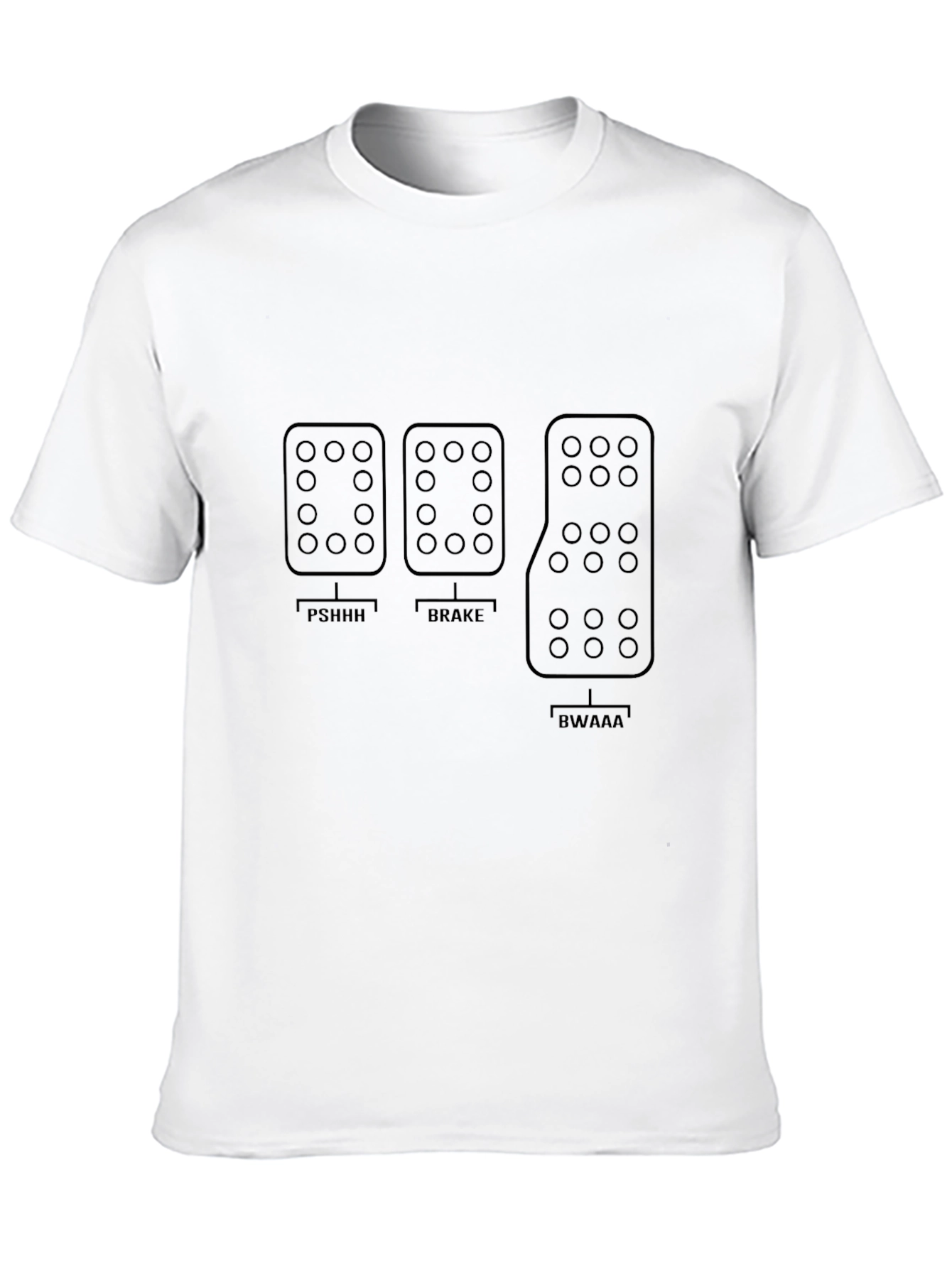 Funny Car Pedal T-Shirt
