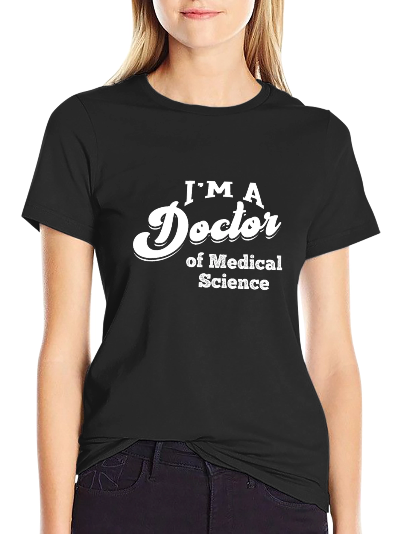 Doctor of Medical Science T-Shirt - Black
