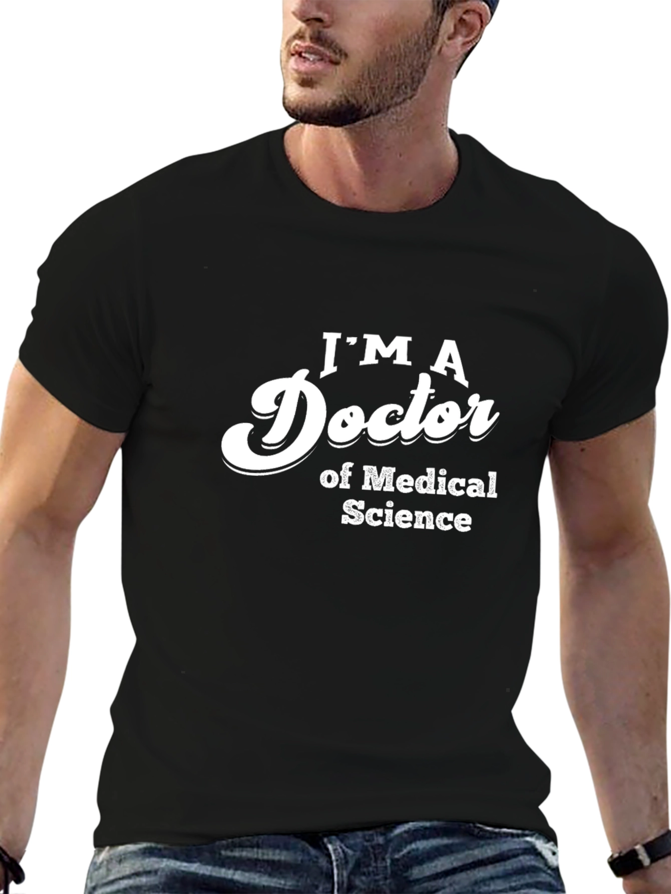 Doctor of Medical Science T-Shirt - Black