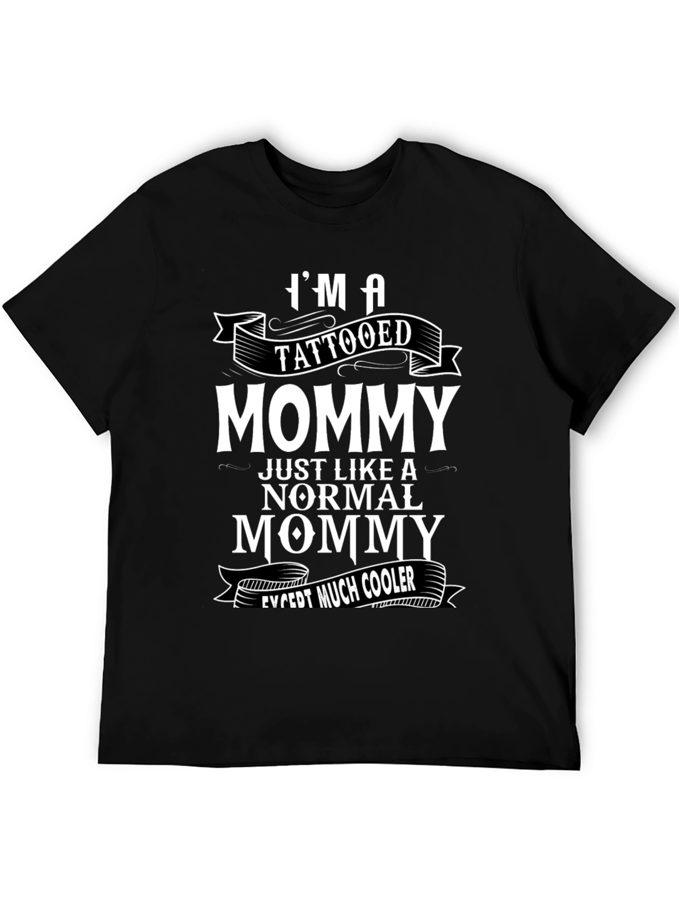 Tattooed Mommy Graphic Tee - Cool Mom Shirt