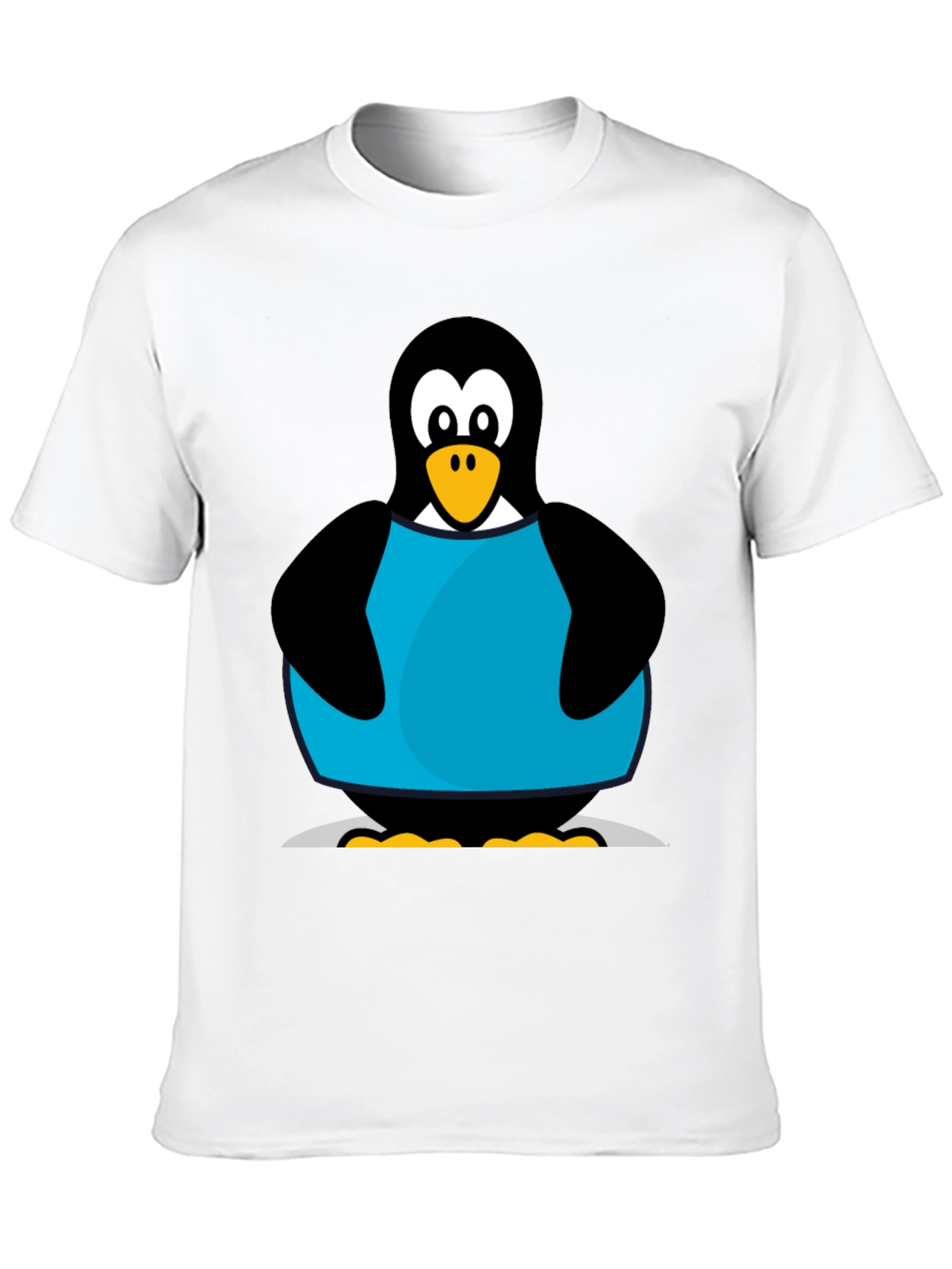 Penguin Graphic T-Shirt - Black Cotton Tee