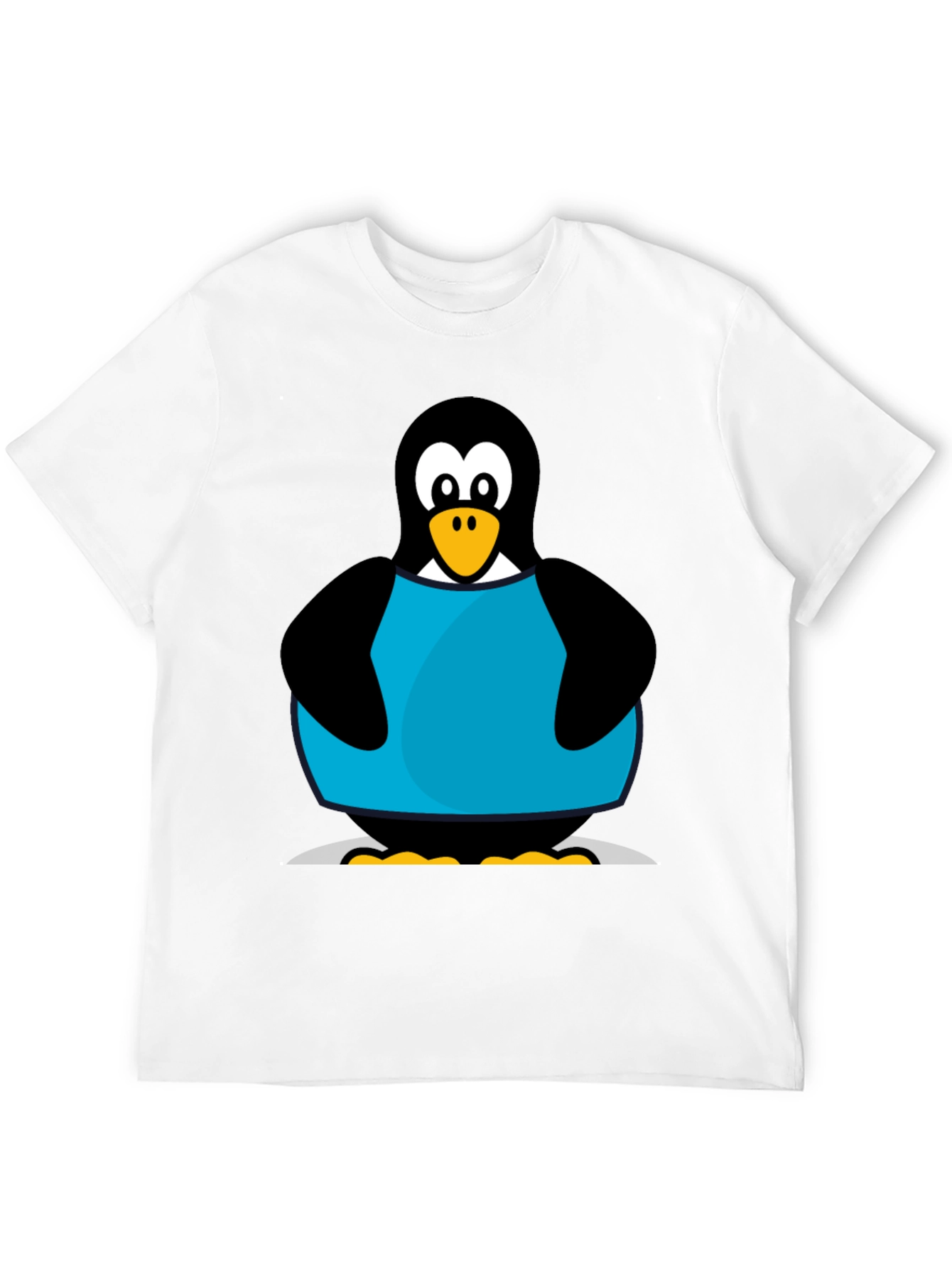 Penguin Graphic T-Shirt - Black Cotton Tee