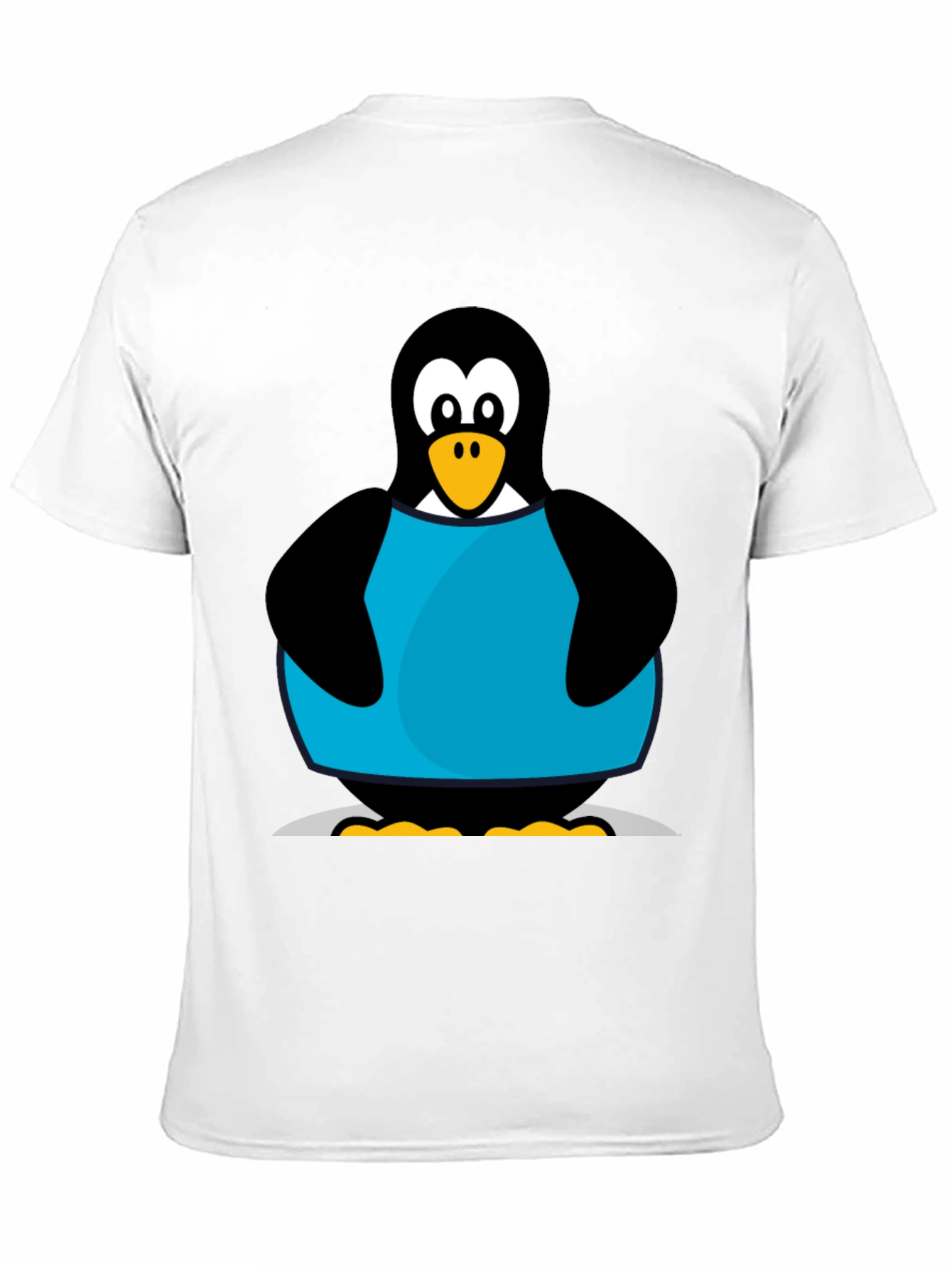 Penguin Graphic T-Shirt - Black Cotton Tee