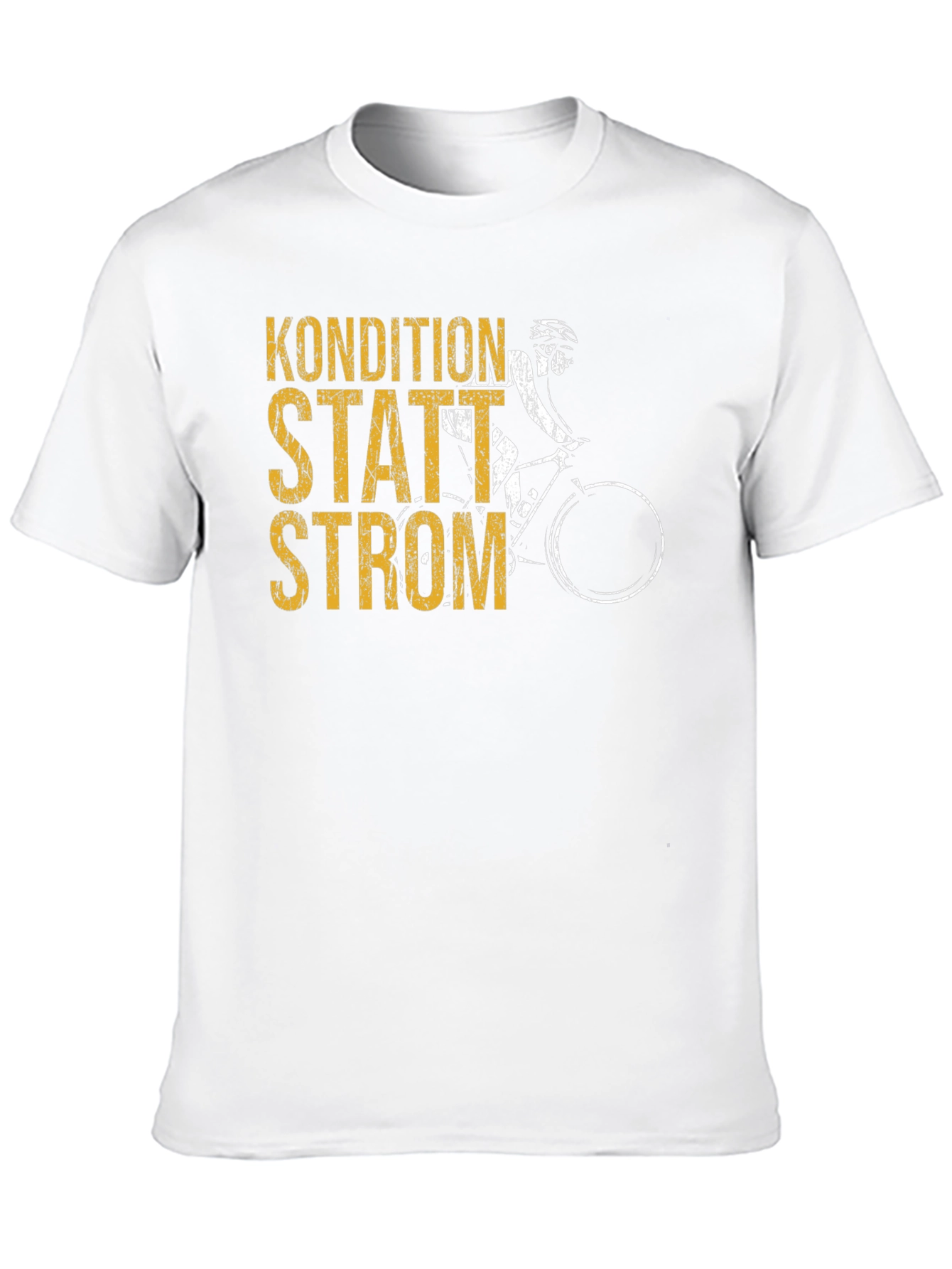 Kondition Statt Strom Cycling T-Shirt - Black