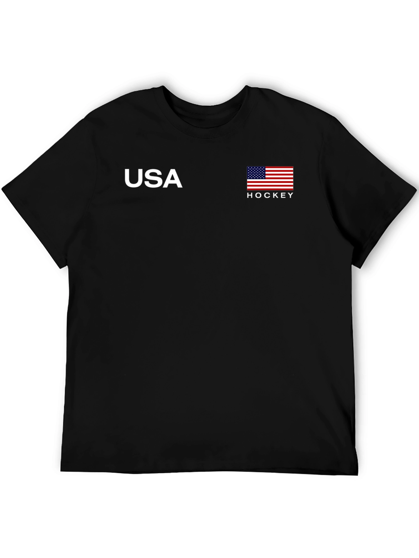 USA Hockey Black T-Shirt