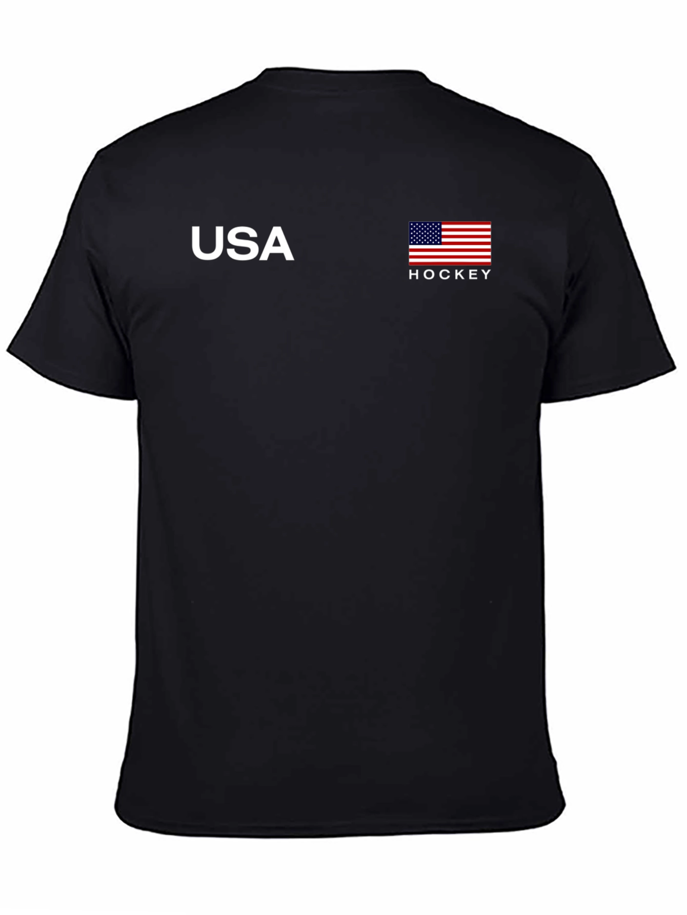 USA Hockey Black T-Shirt