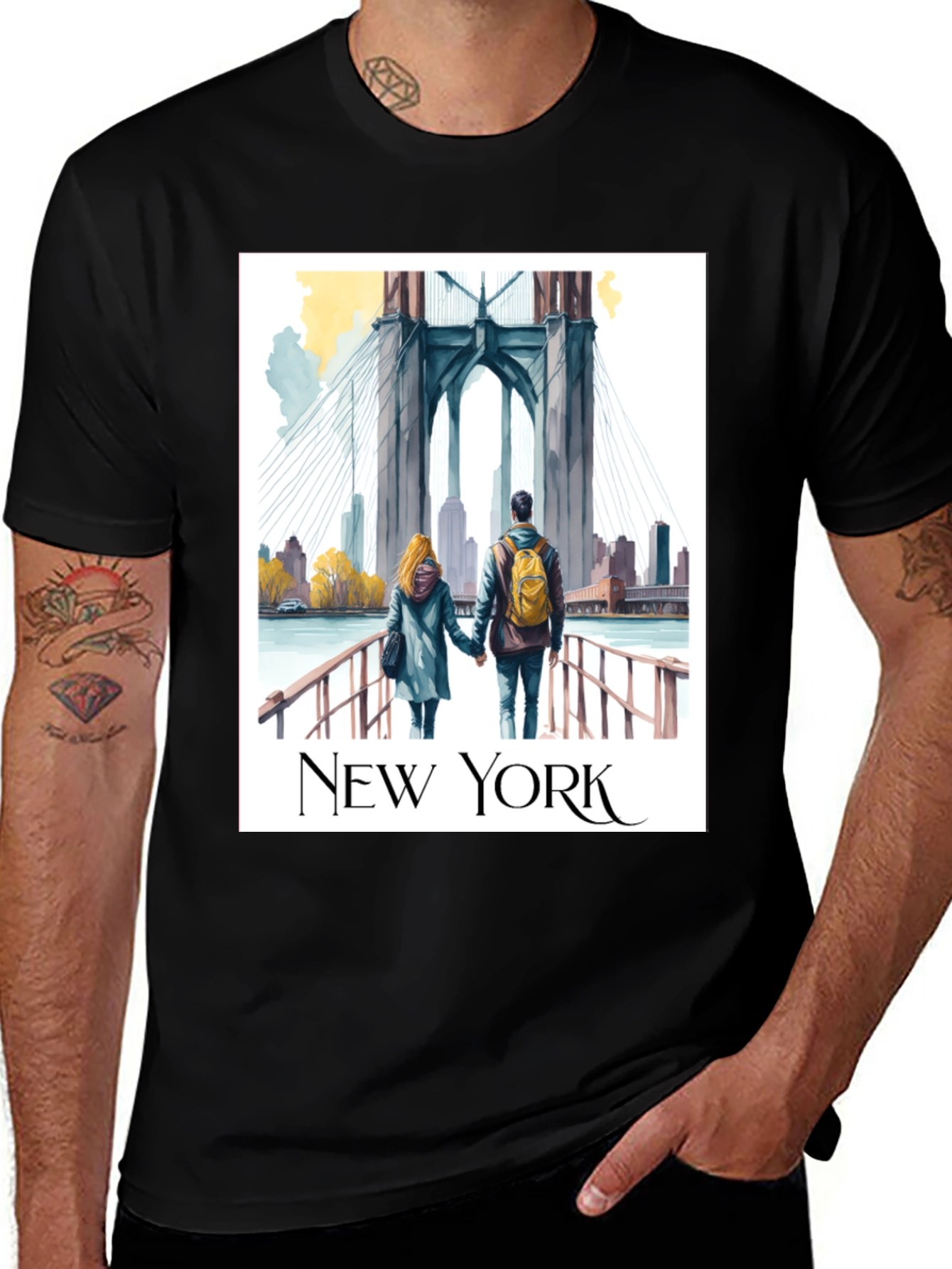 New York Bridge T-Shirt