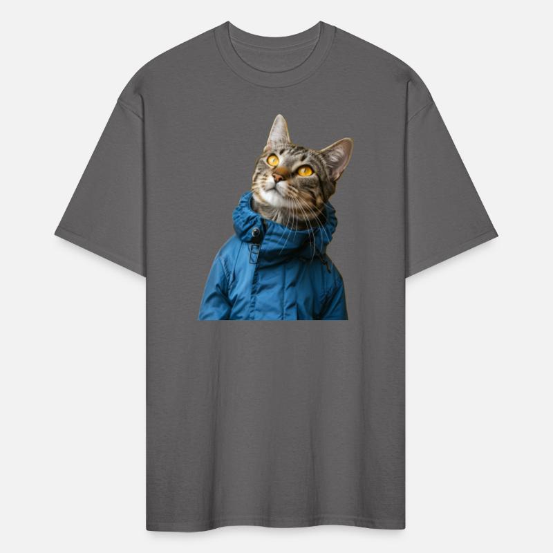 A Fashionable Feline: Sophisticated Cat in a Sky