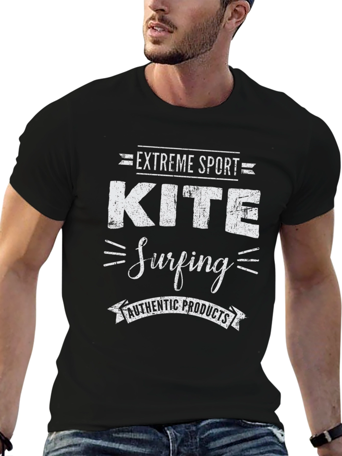 Extreme Sport Kite Surfing T-Shirt - Authentic Products