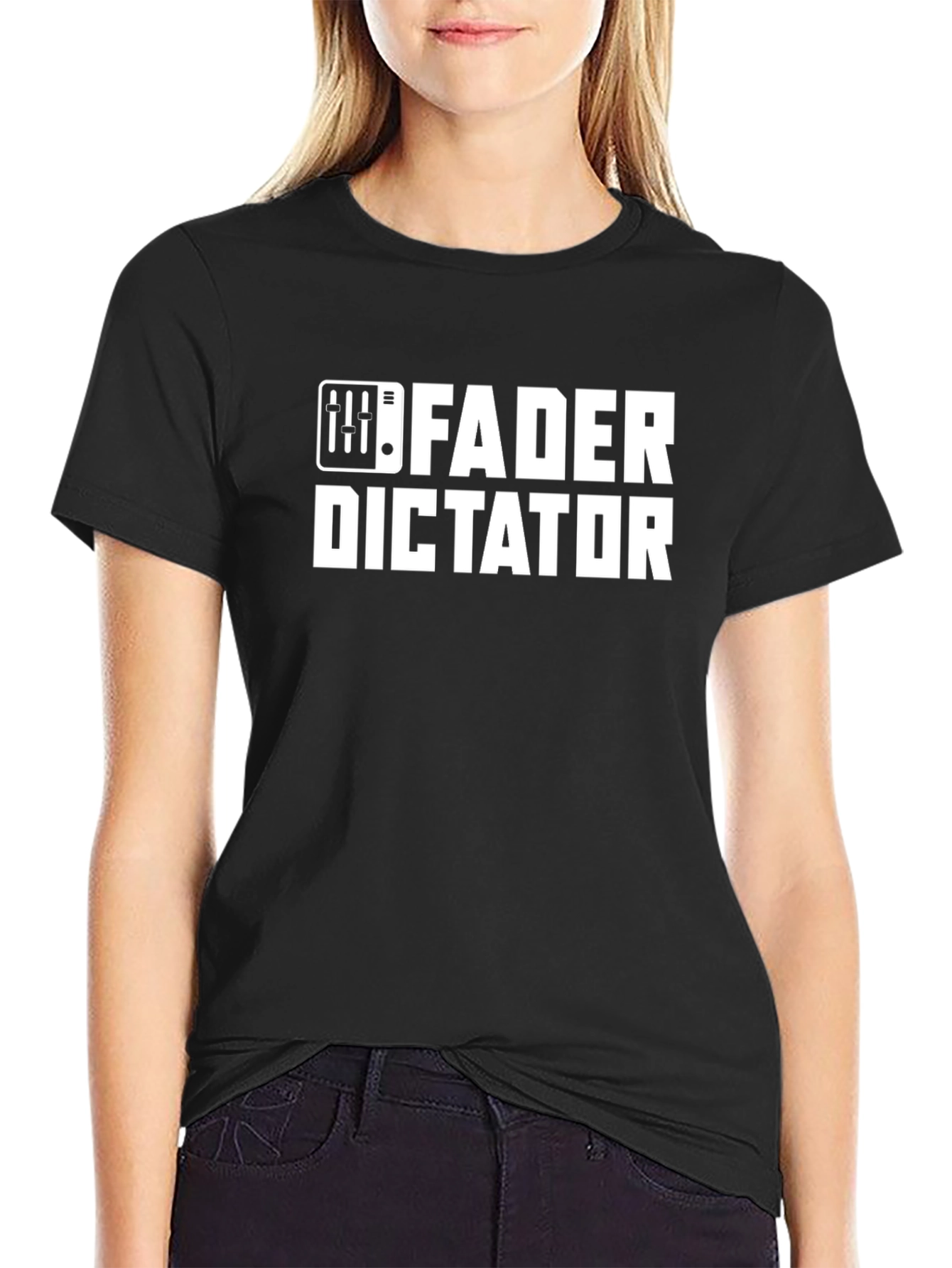 Fader Dictator Graphic T-Shirt - Black