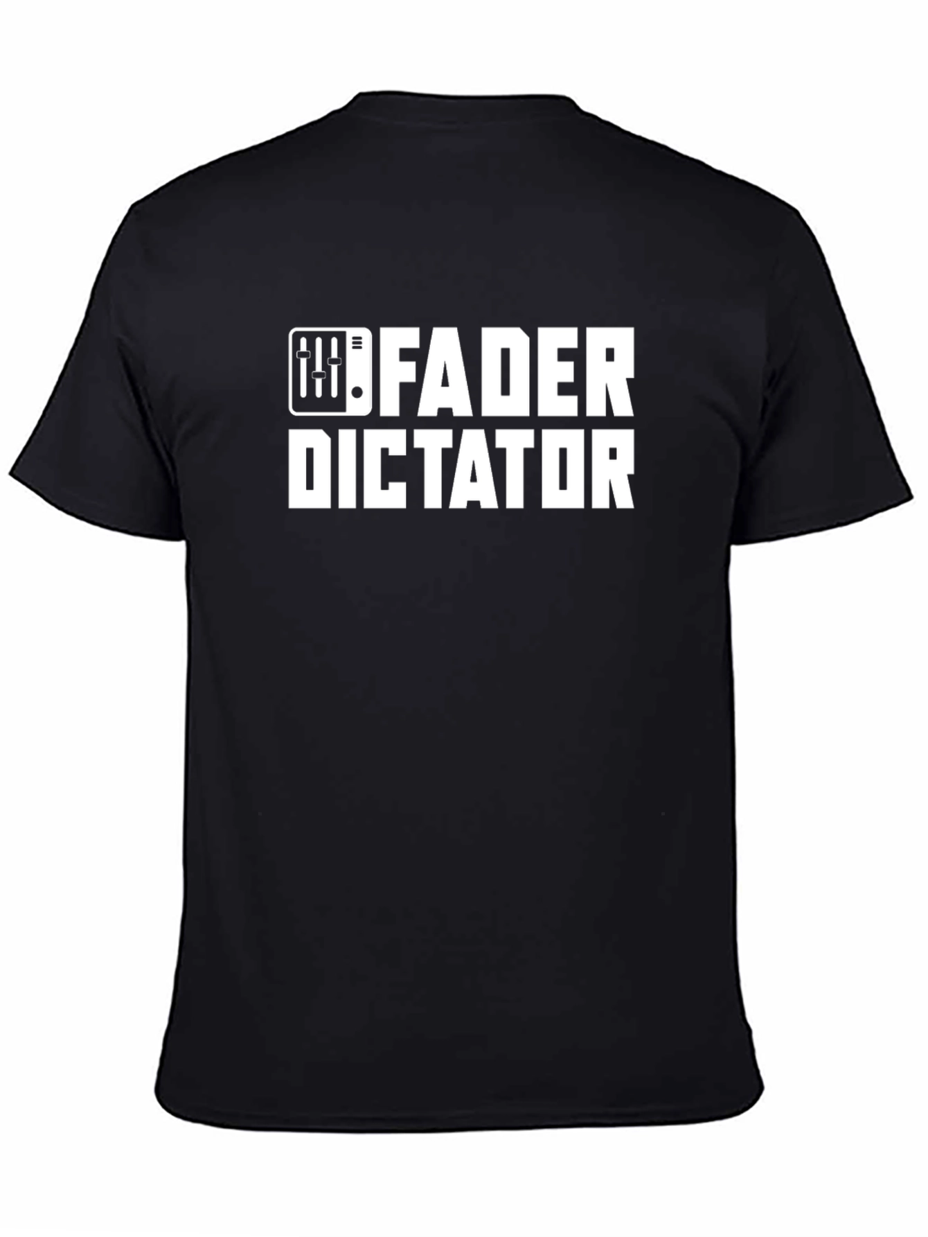 Fader Dictator Graphic T-Shirt - Black