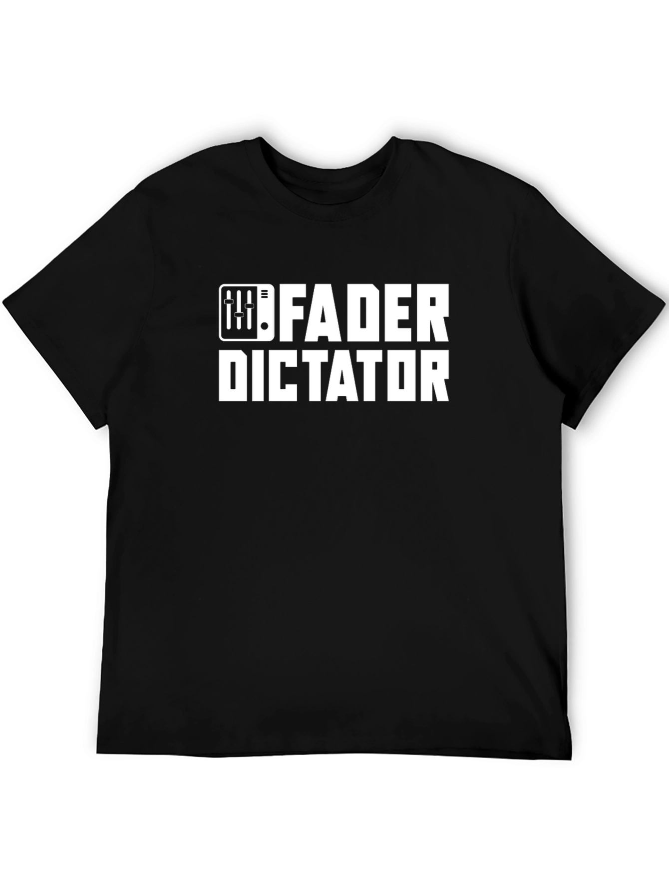 Fader Dictator Graphic T-Shirt - Black