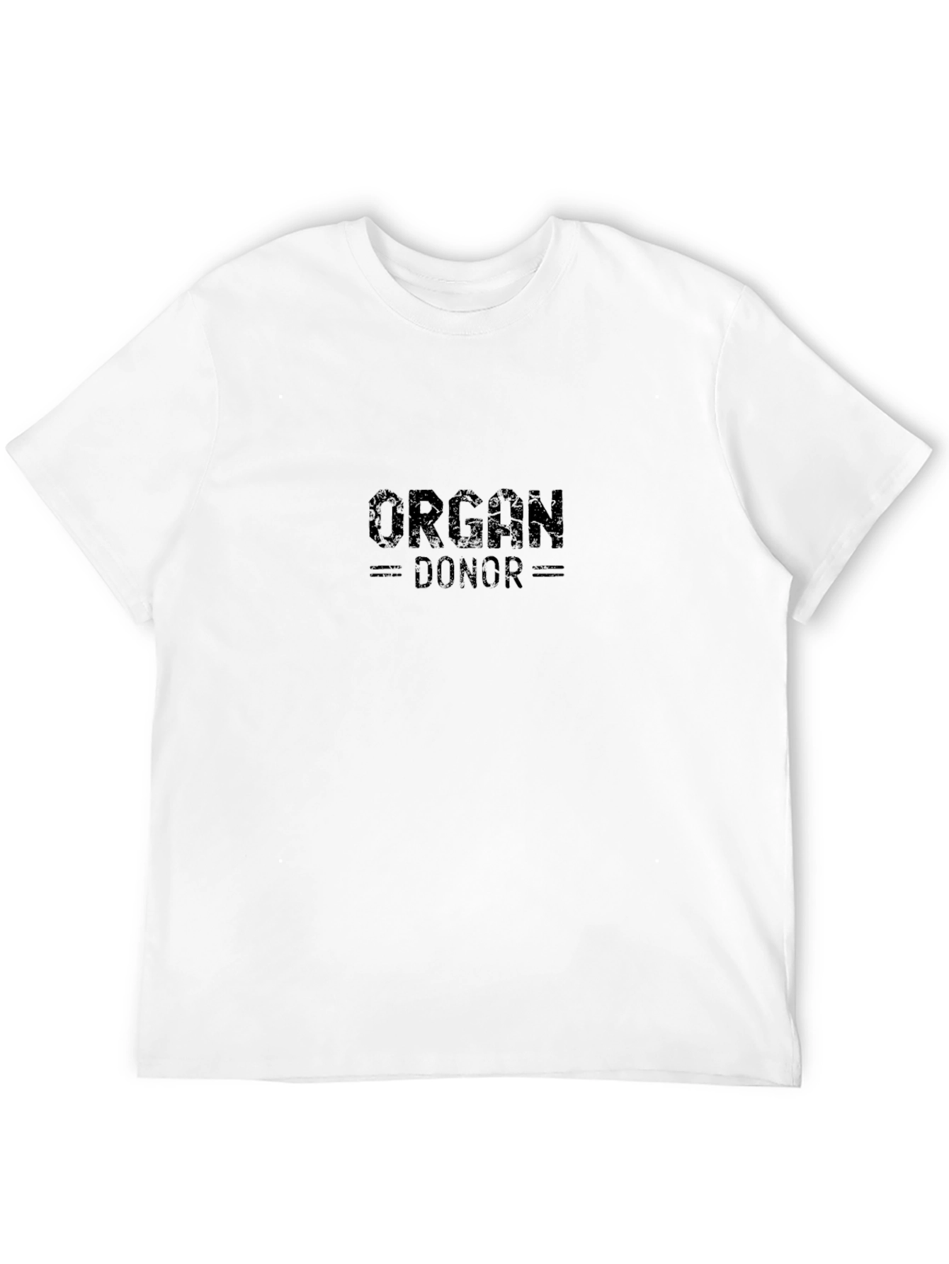 Organ Donor Graphic Tee - Black