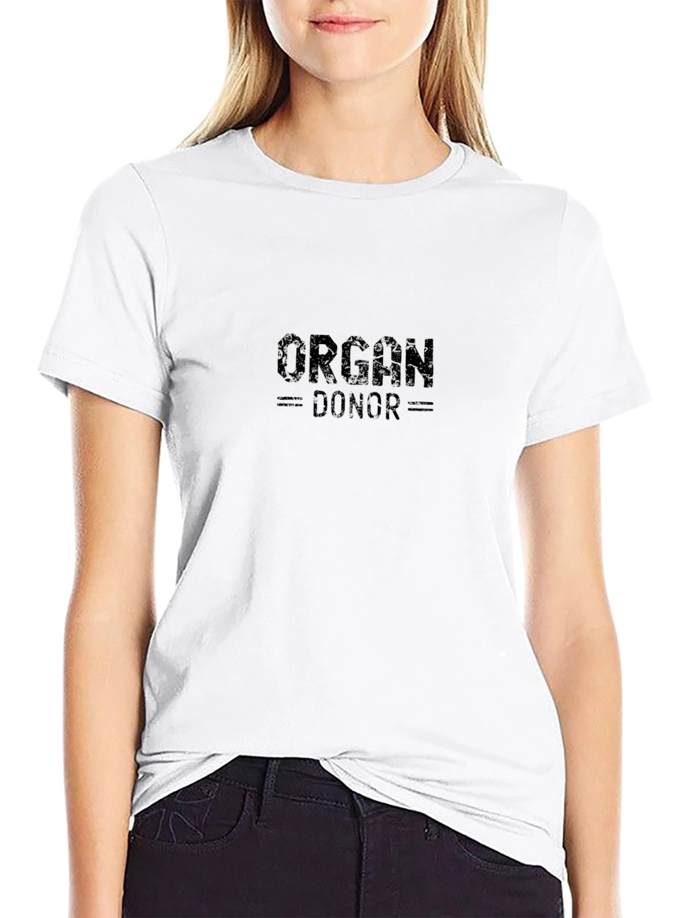 Organ Donor Graphic Tee - Black