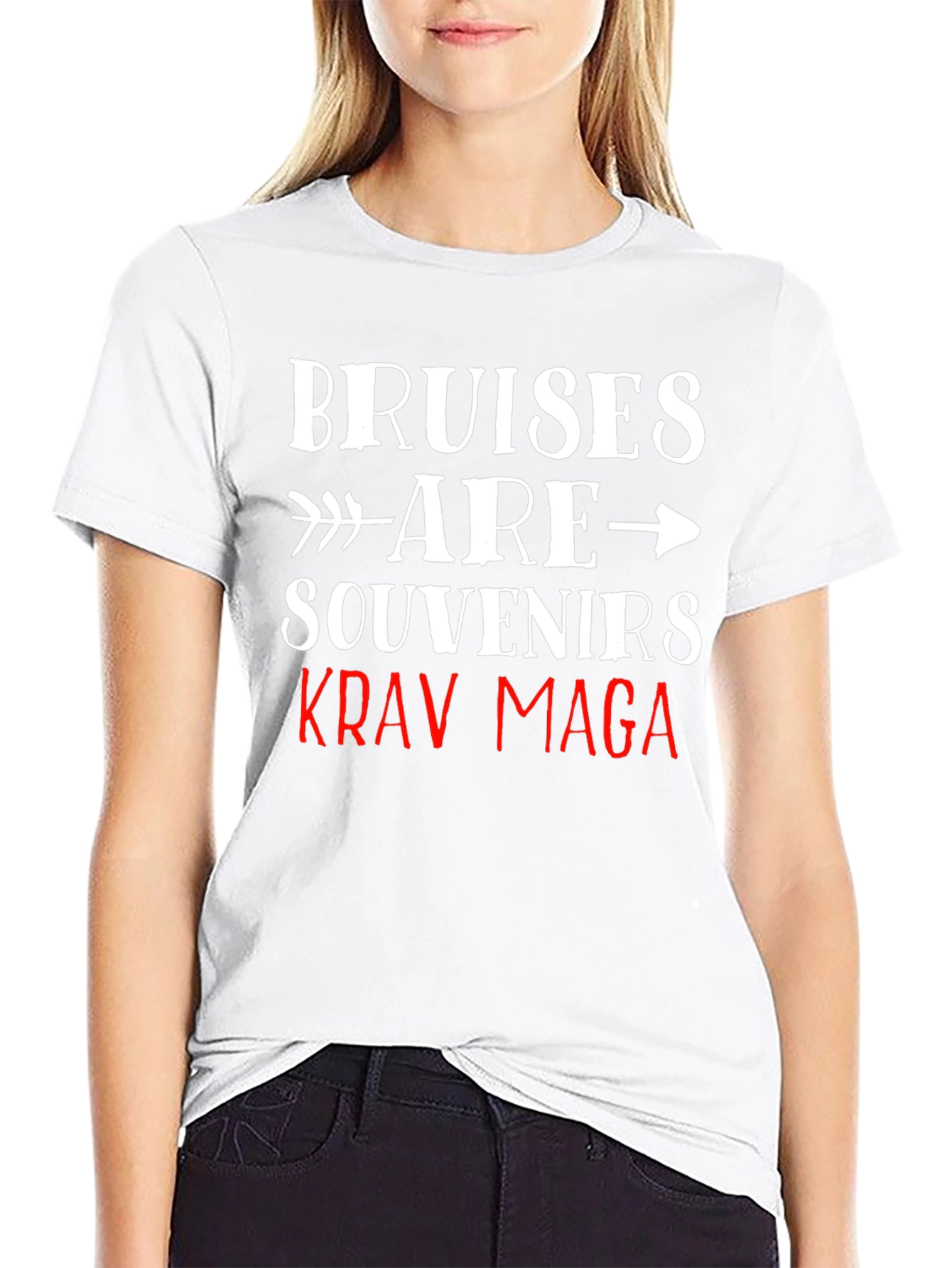 Bruises are Souvenirs Krav Maga T-Shirt