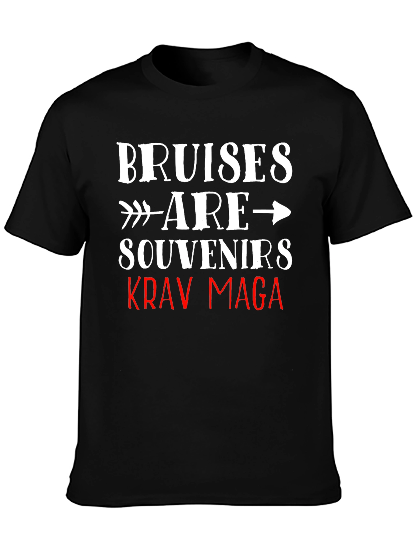 Bruises are Souvenirs Krav Maga T-Shirt