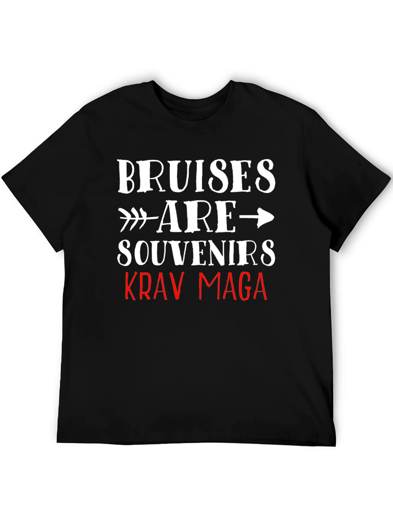 Bruises are Souvenirs Krav Maga T-Shirt