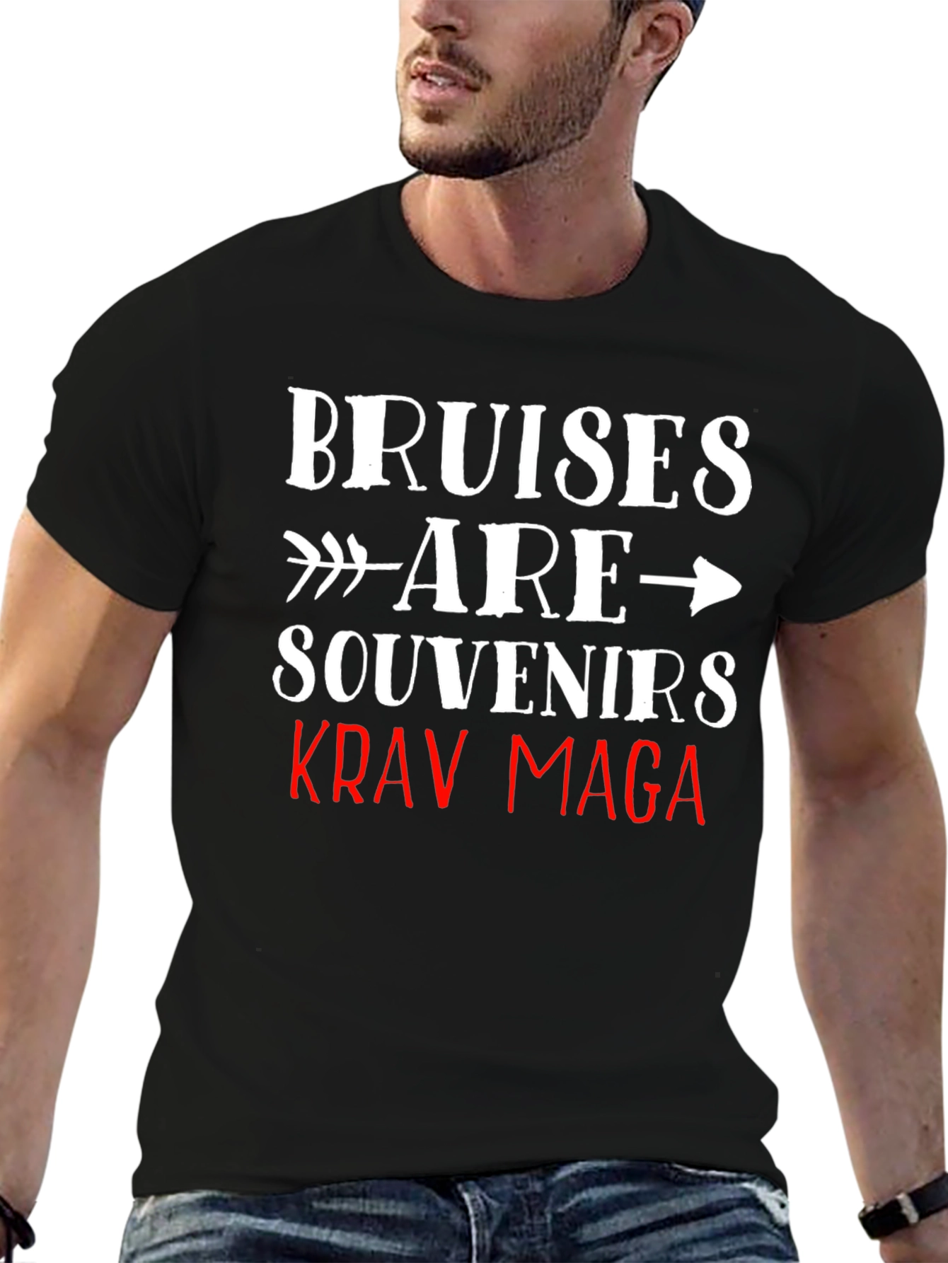 Bruises are Souvenirs Krav Maga T-Shirt