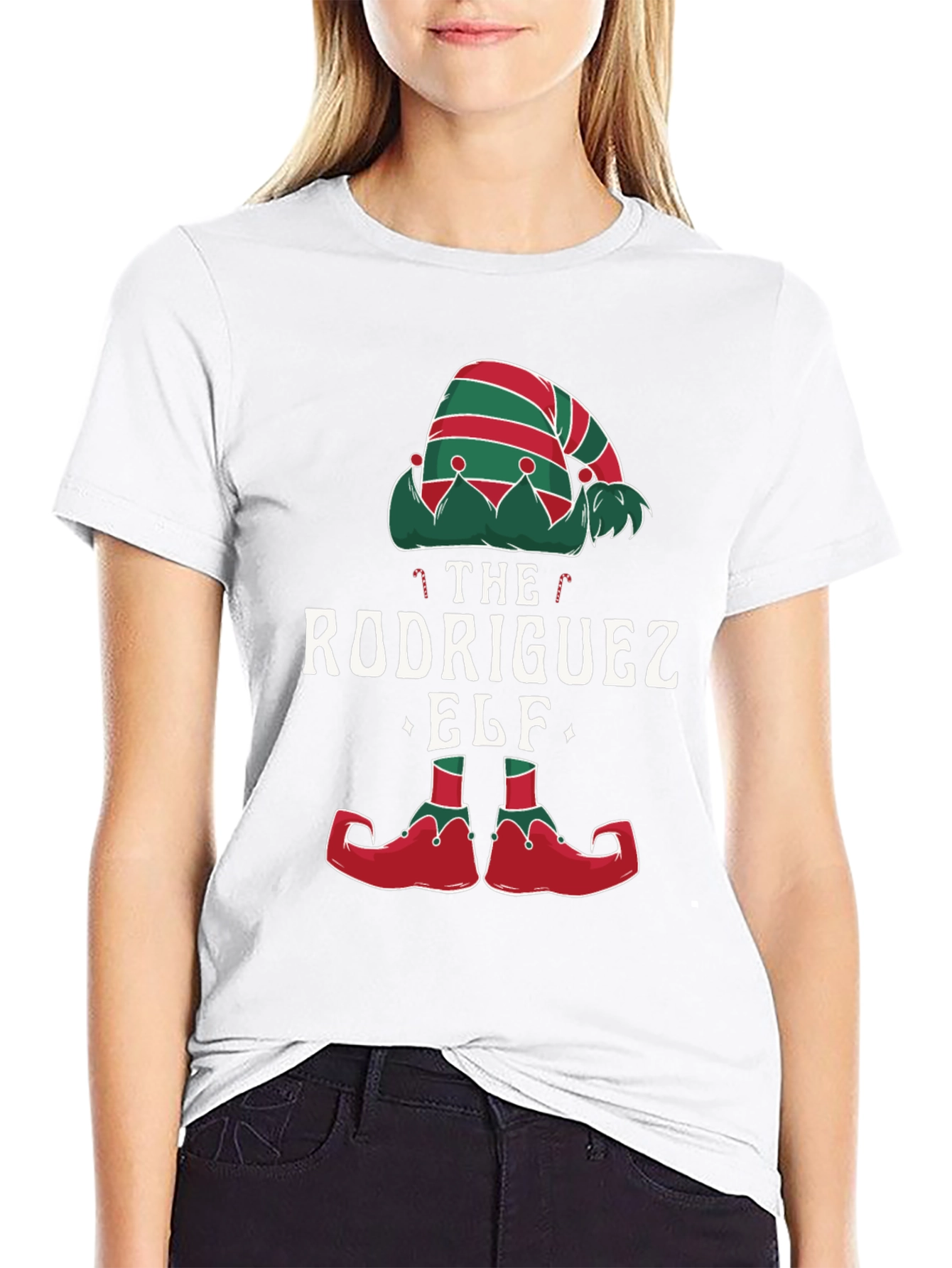 Rodriguez Elf Christmas T-Shirt