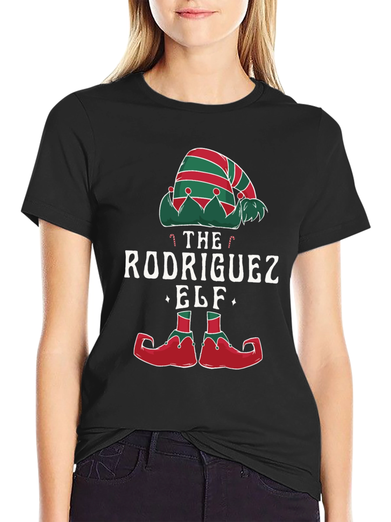 Rodriguez Elf Christmas T-Shirt