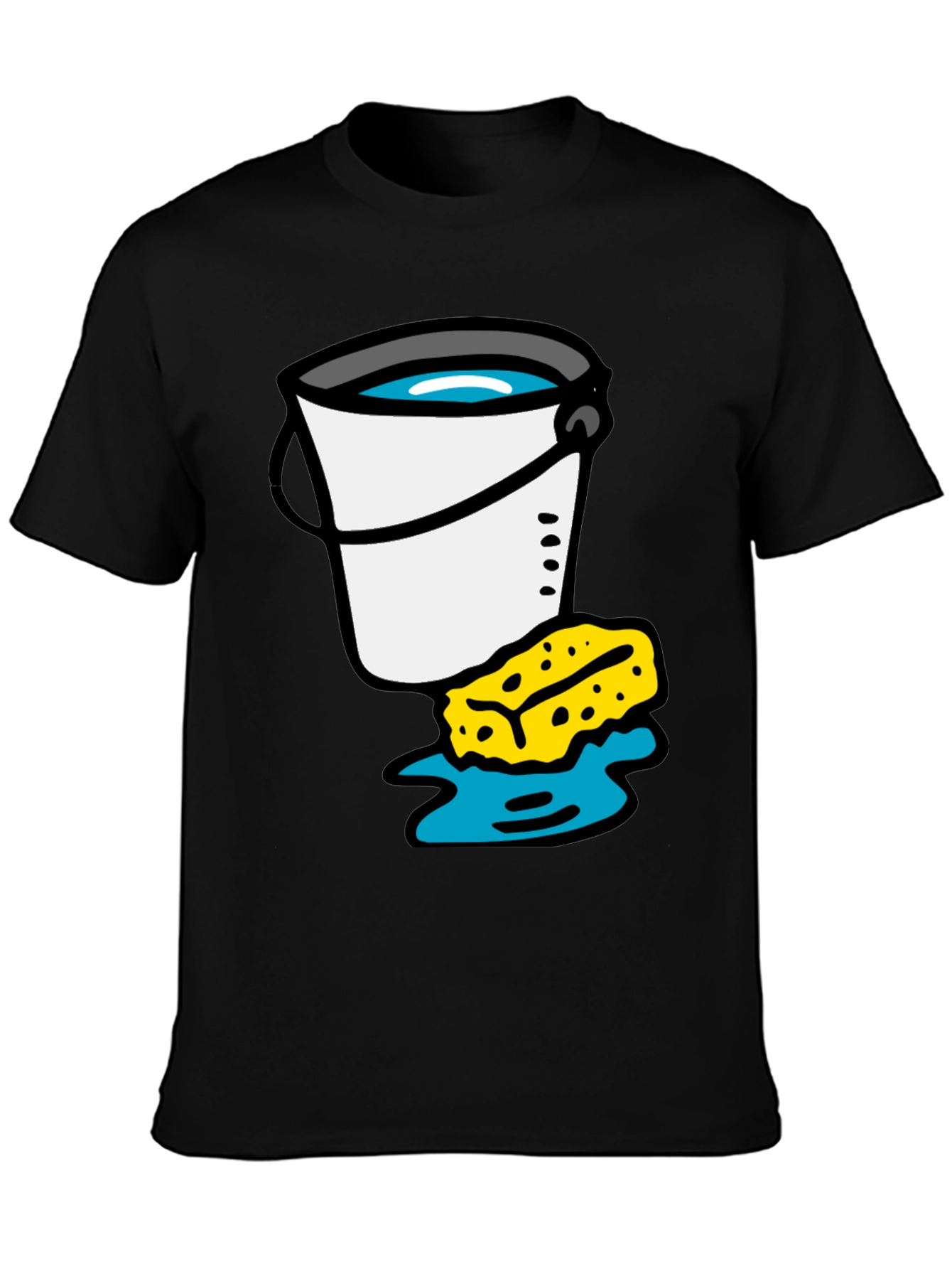 Bucket and Sponge Graphic Tee