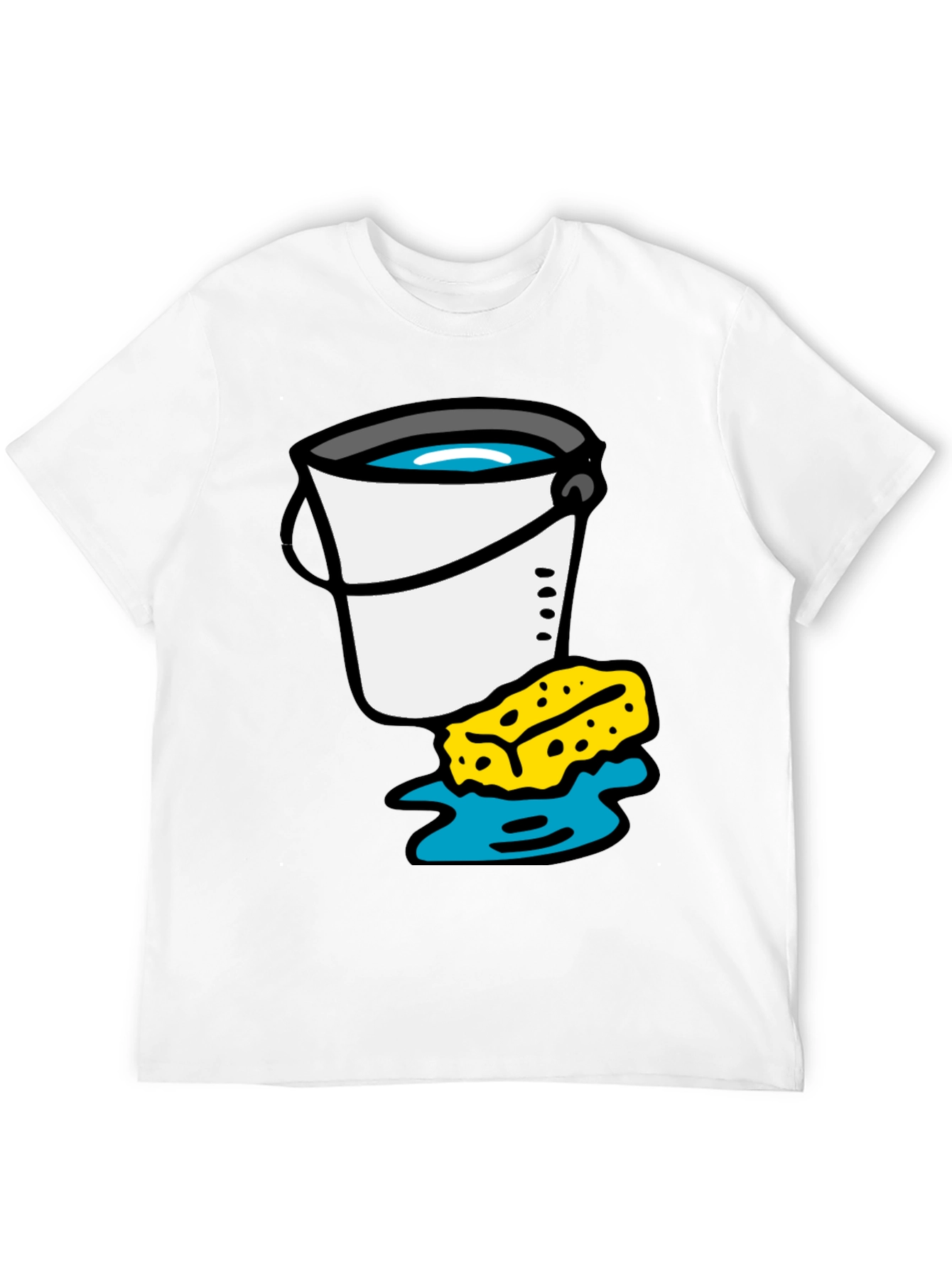 Bucket and Sponge Graphic Tee