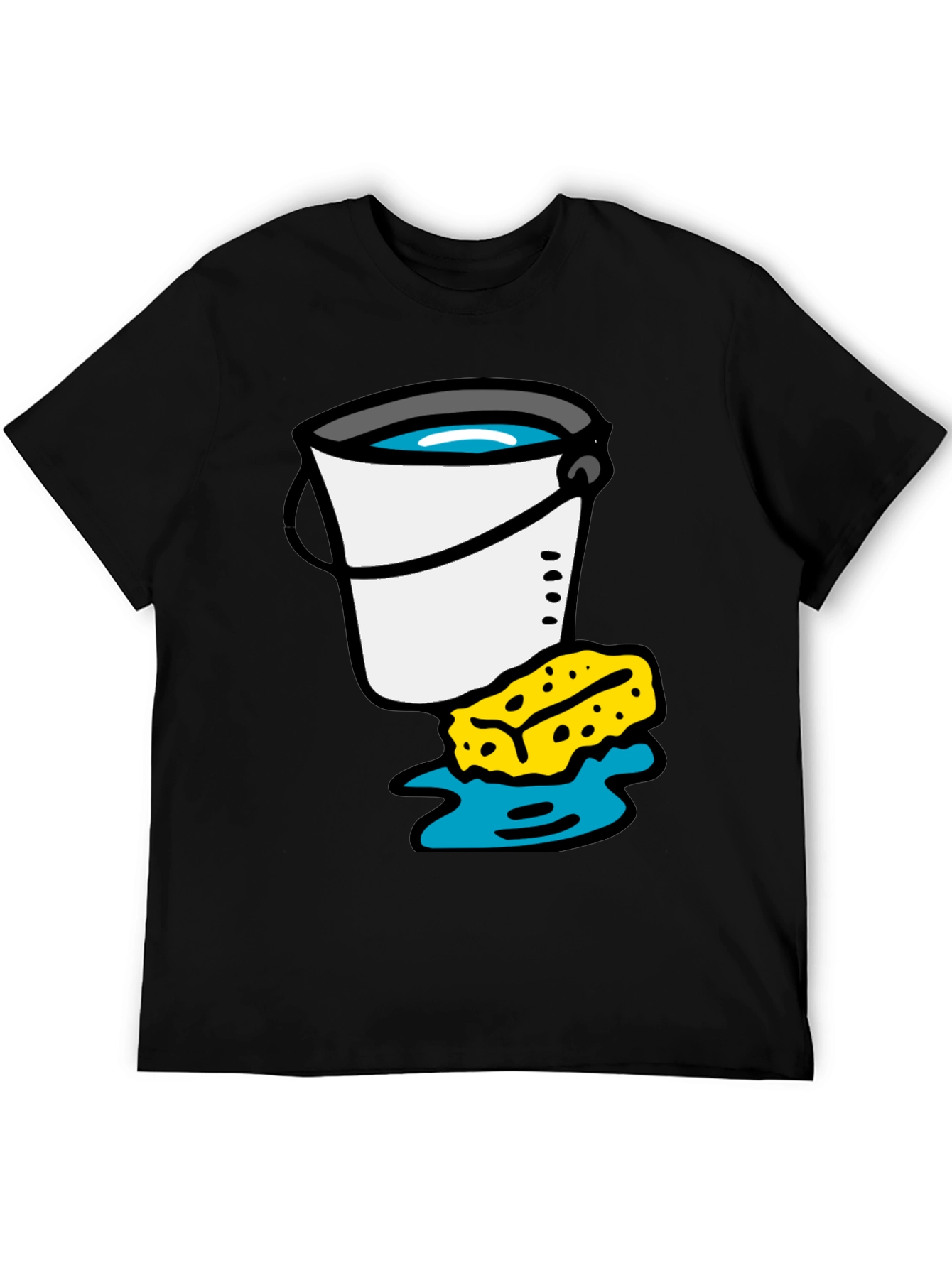 Bucket and Sponge Graphic Tee