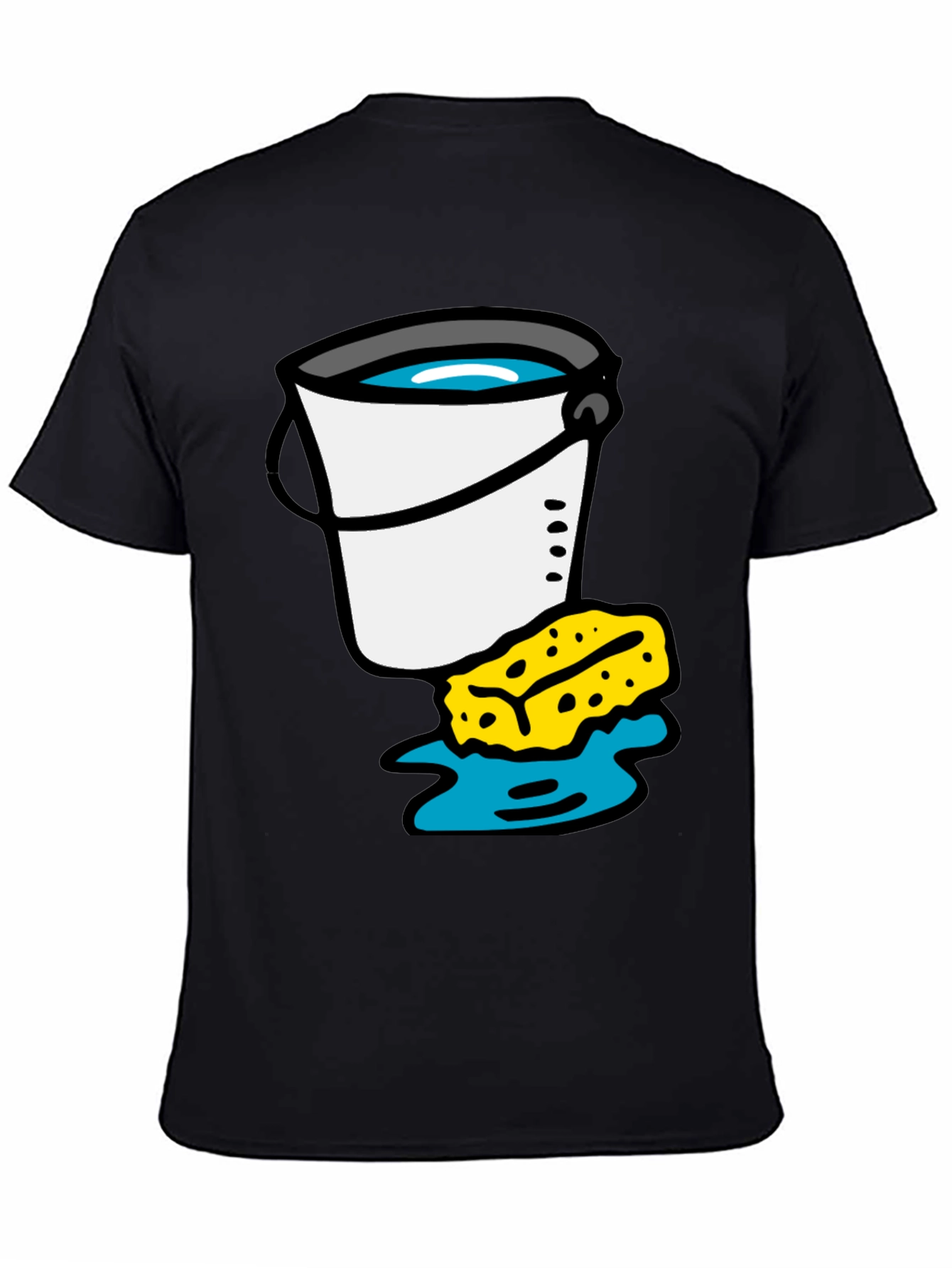 Bucket and Sponge Graphic Tee