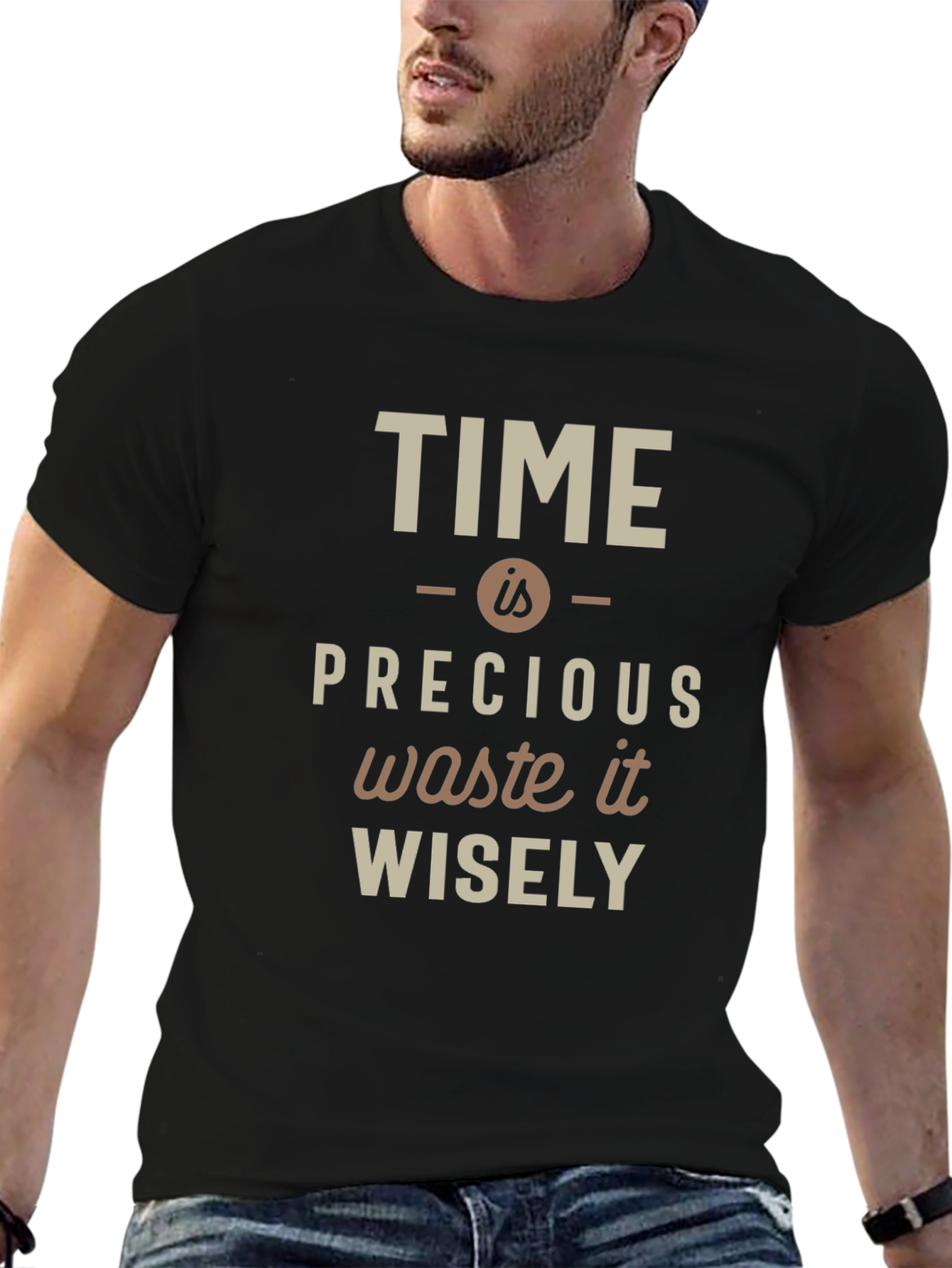 Time is Precious Graphic T-Shirt