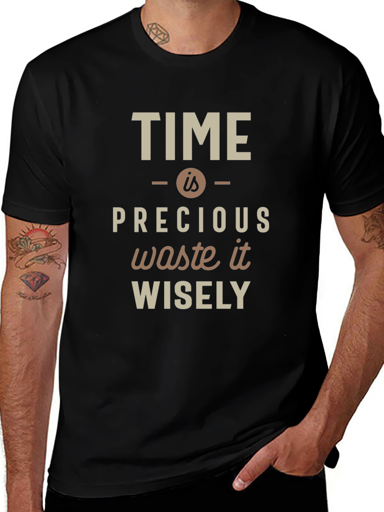 Time is Precious Graphic T-Shirt