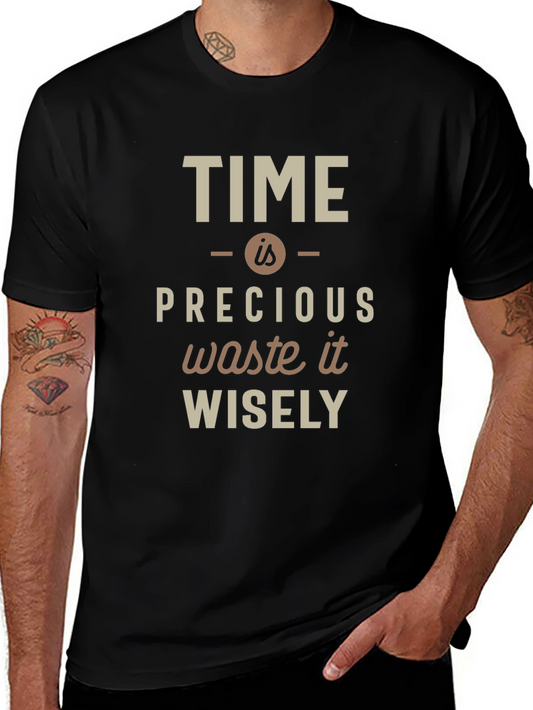 Time is Precious Graphic T-Shirt