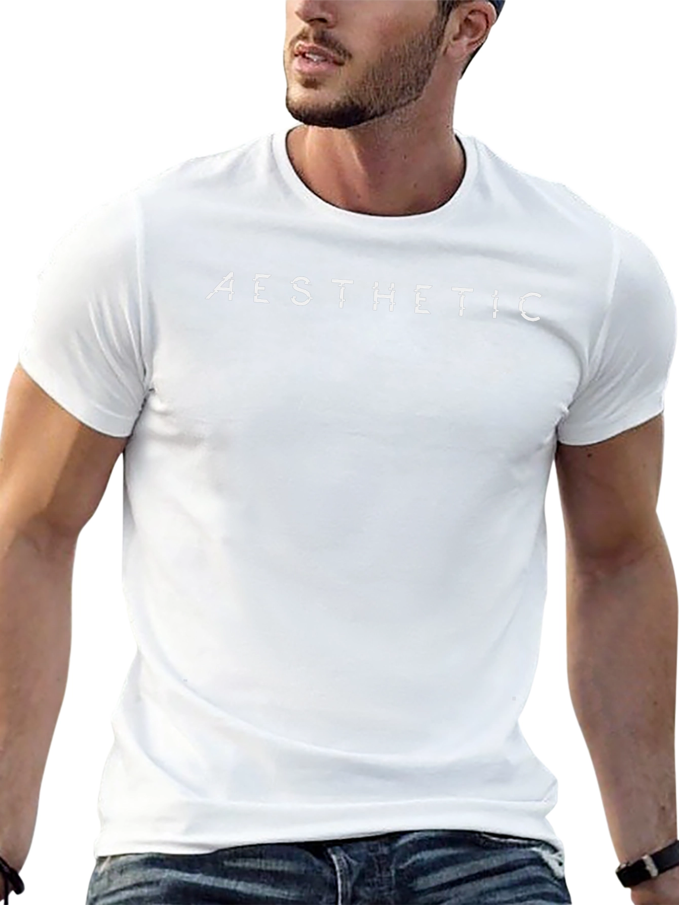 Aesthetic Black Graphic Tee Shirt