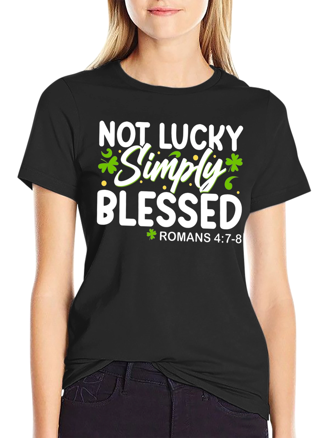 Simply Blessed T-Shirt - Religious Graphic Tee