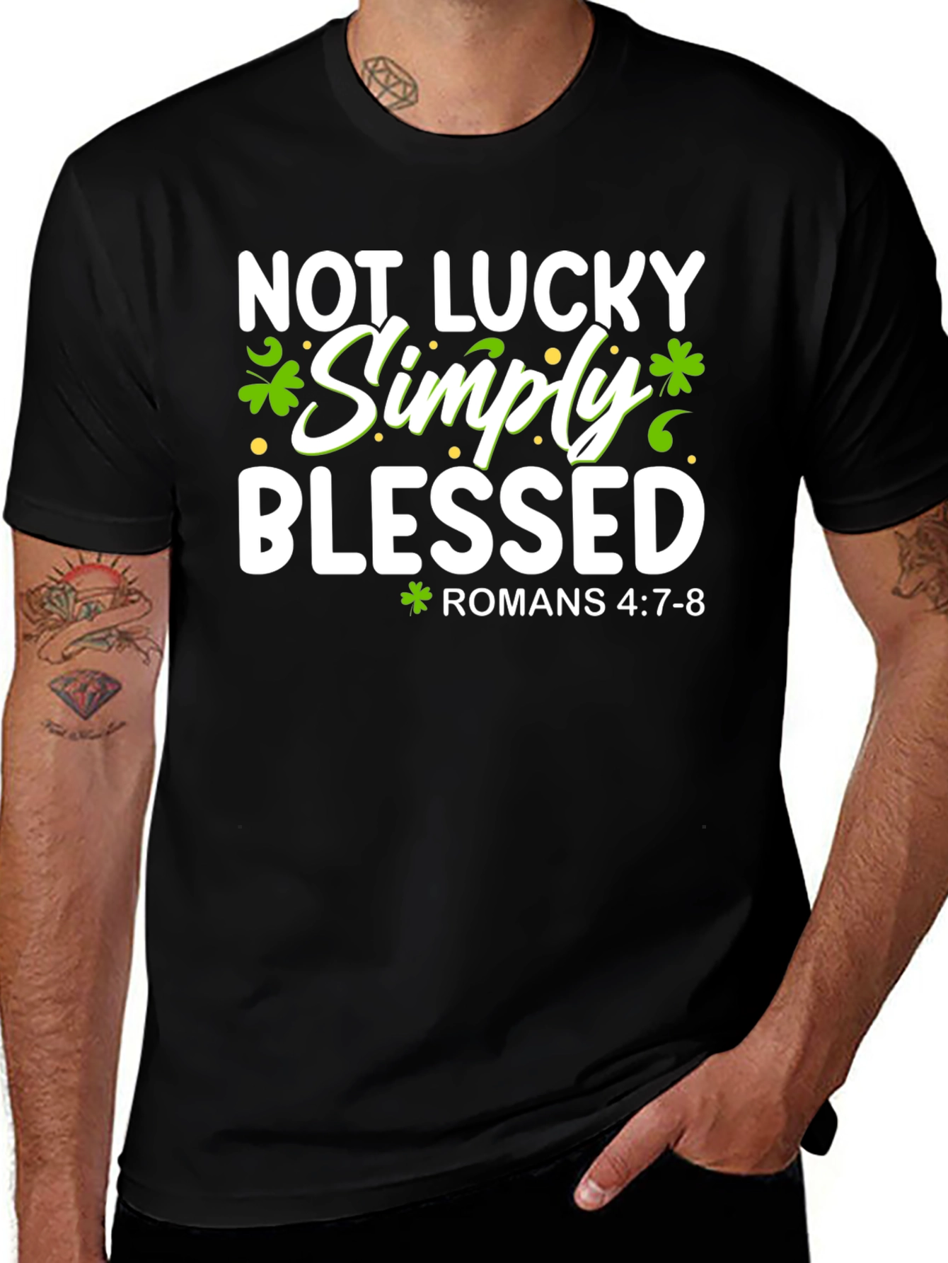 Simply Blessed T-Shirt - Religious Graphic Tee