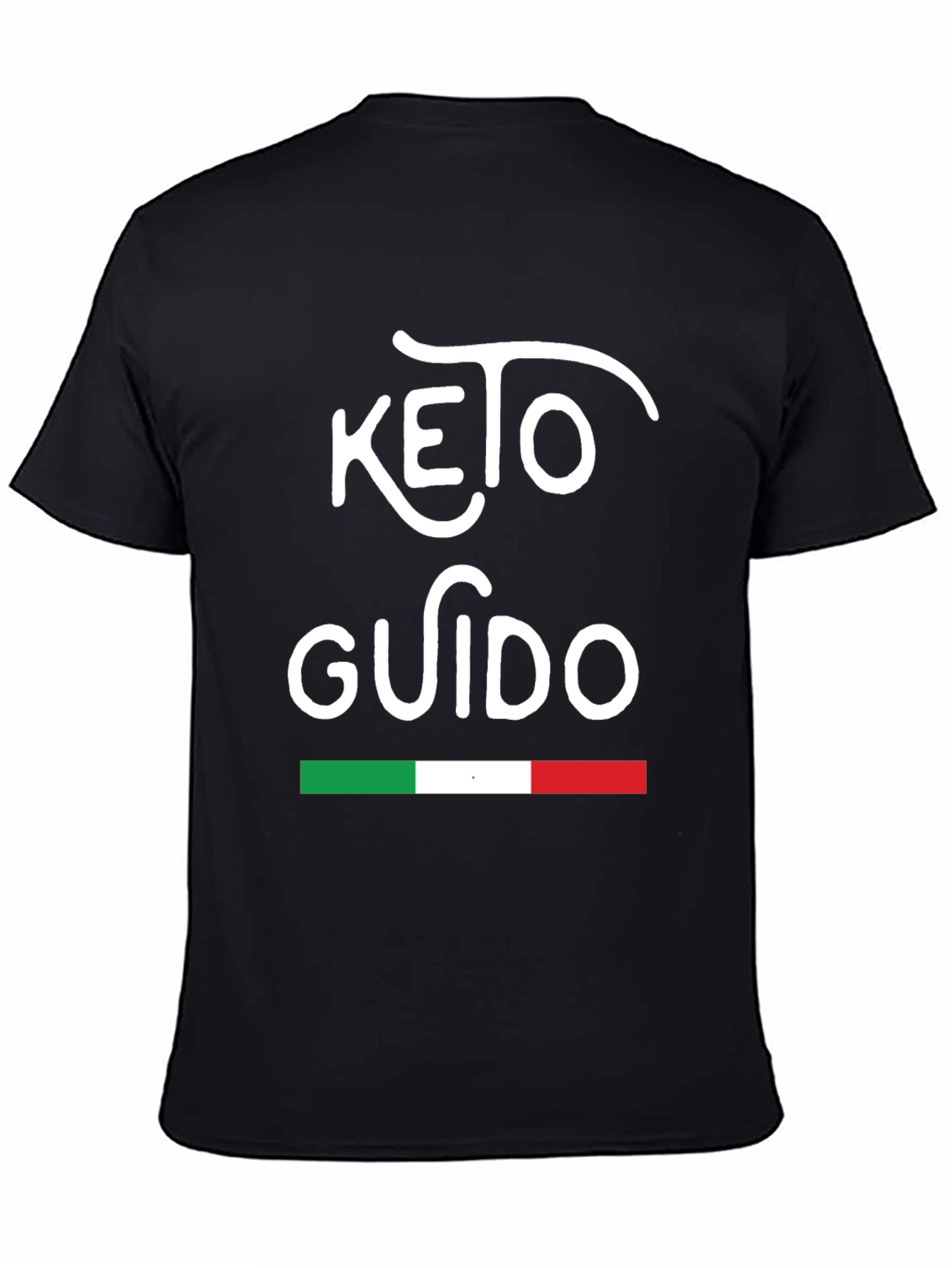 Keto Guido T-Shirt Italian Flag Design