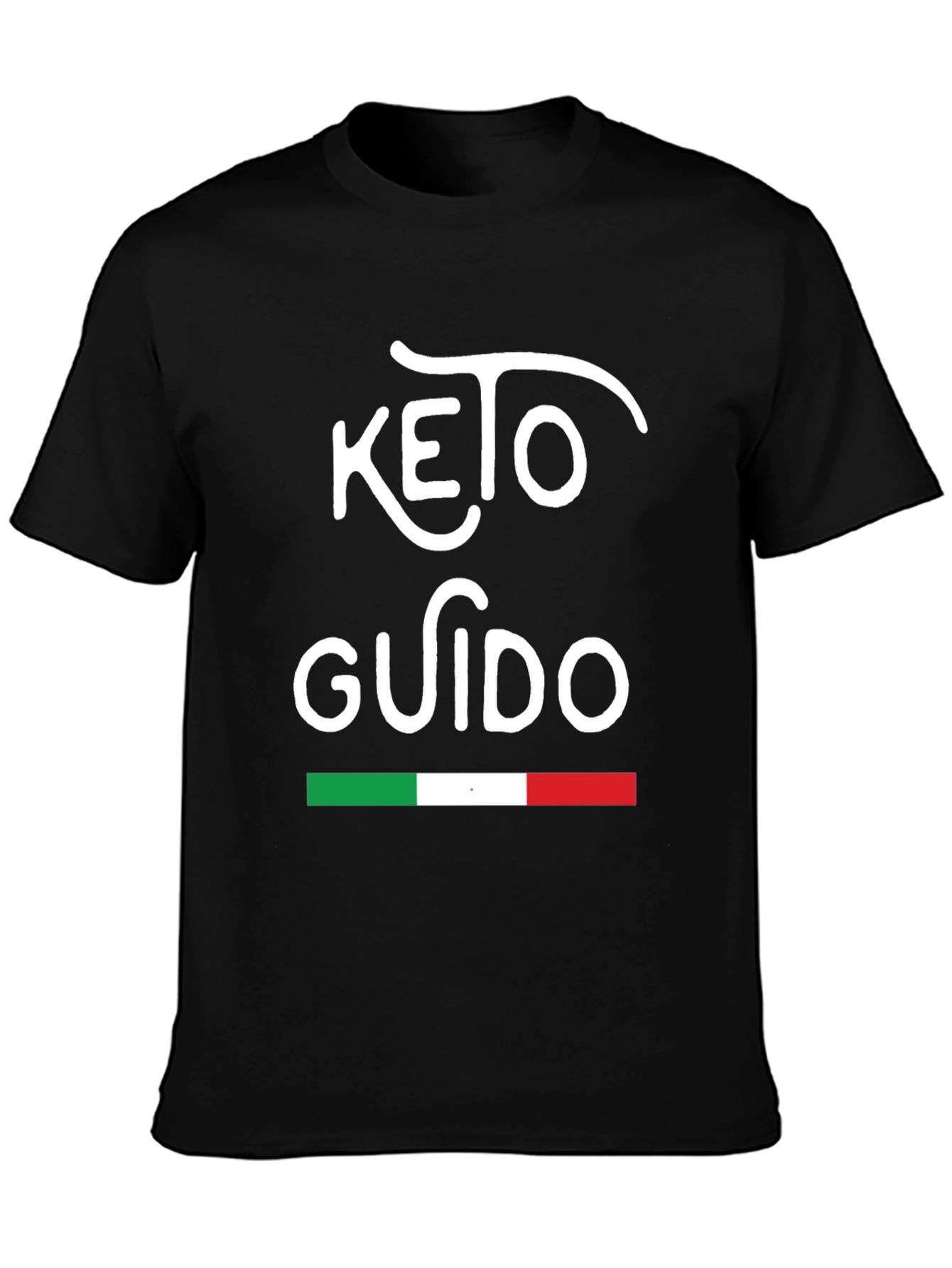 Keto Guido T-Shirt Italian Flag Design
