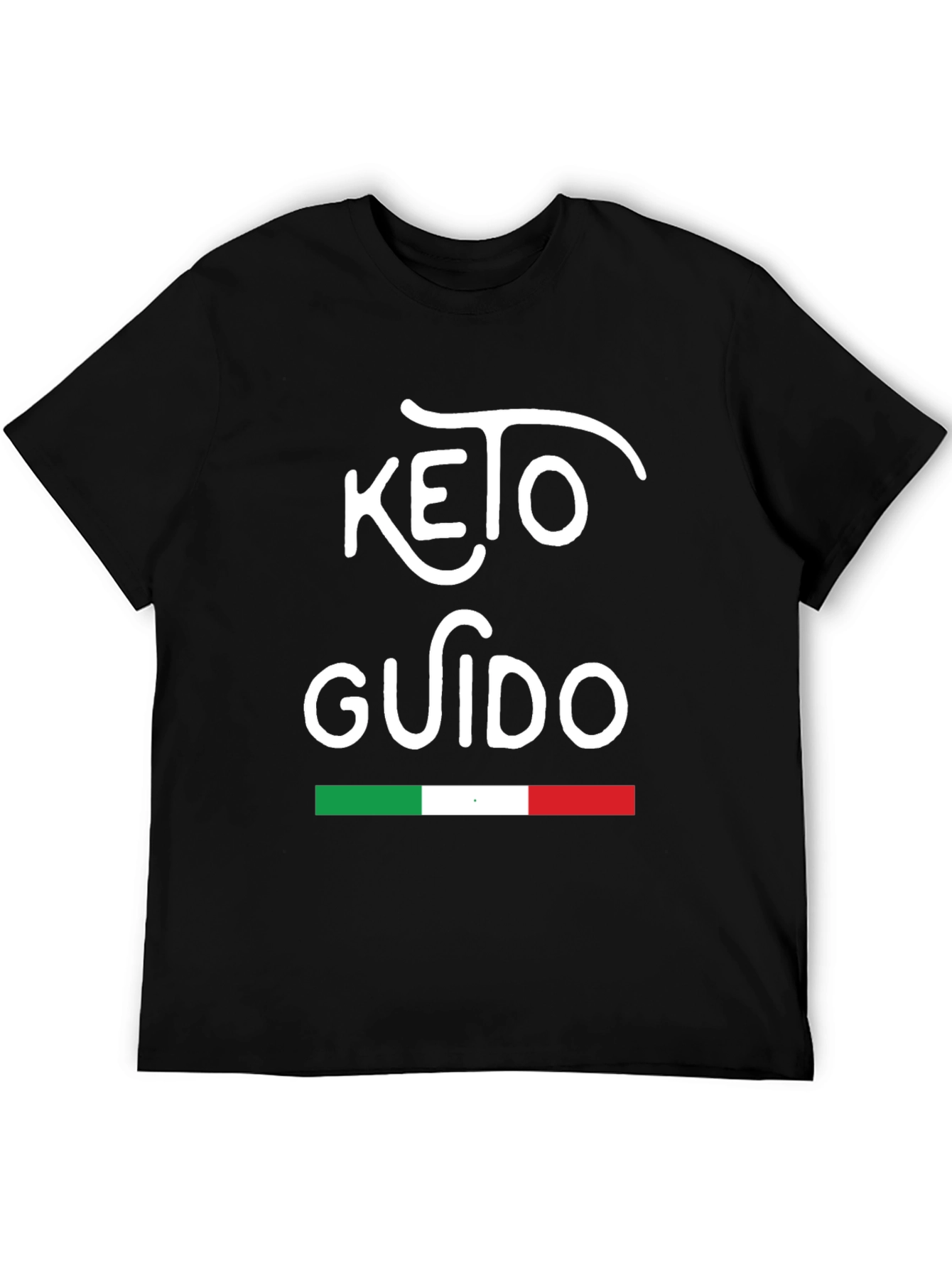 Keto Guido T-Shirt Italian Flag Design