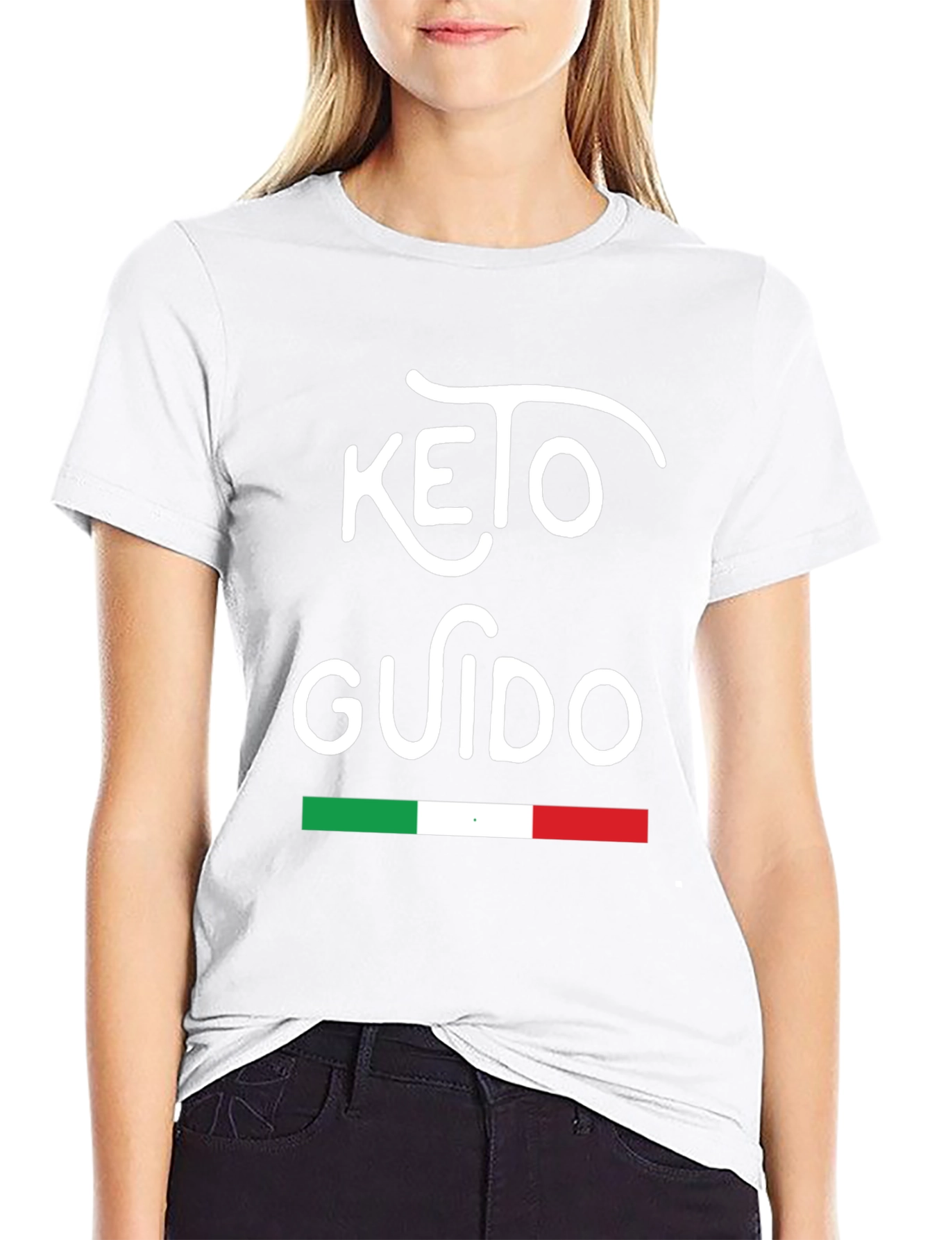 Keto Guido T-Shirt Italian Flag Design