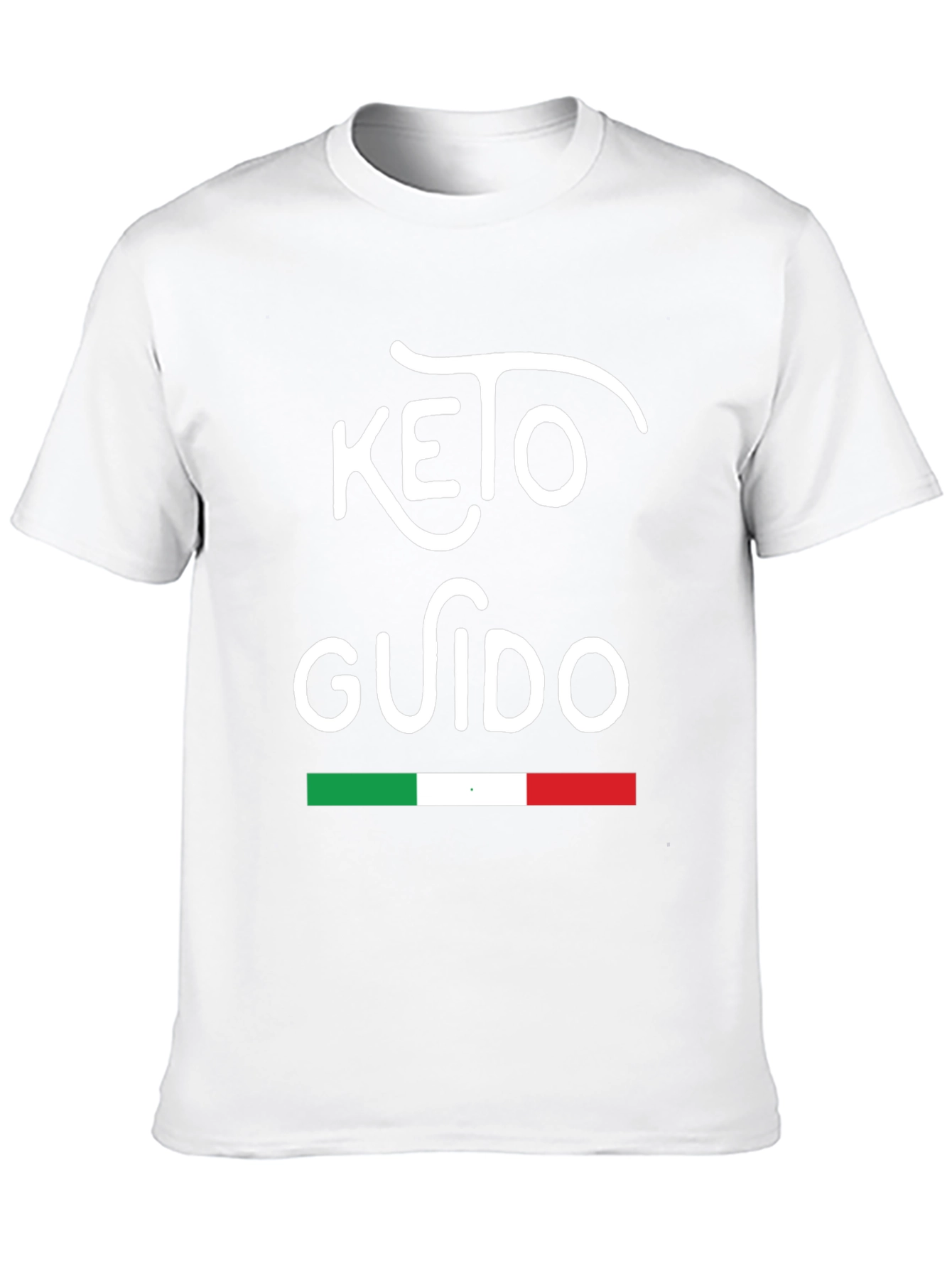 Keto Guido T-Shirt Italian Flag Design
