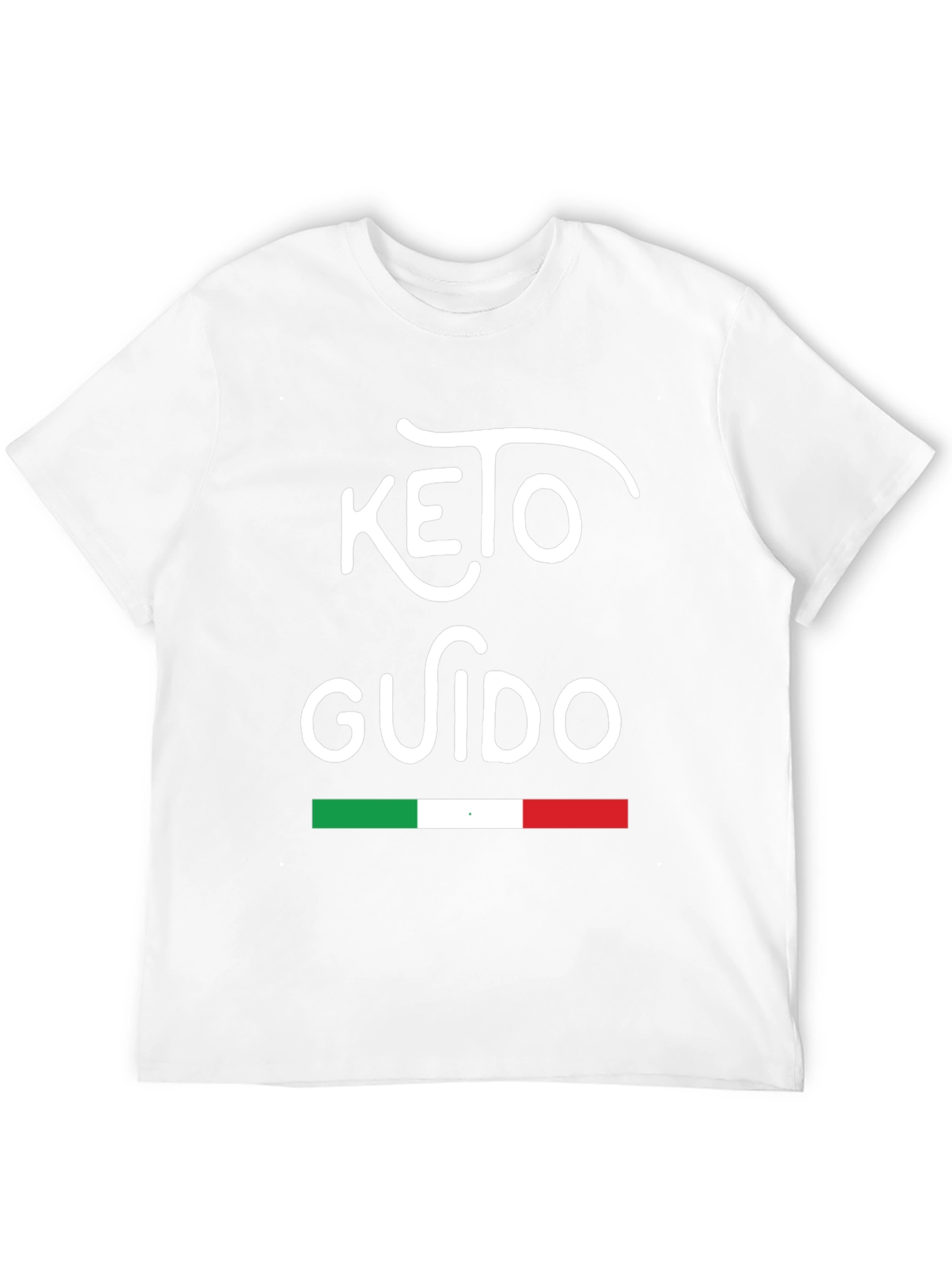 Keto Guido T-Shirt Italian Flag Design