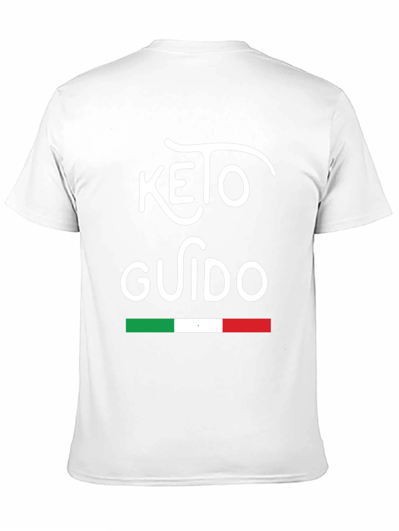 Keto Guido T-Shirt Italian Flag Design