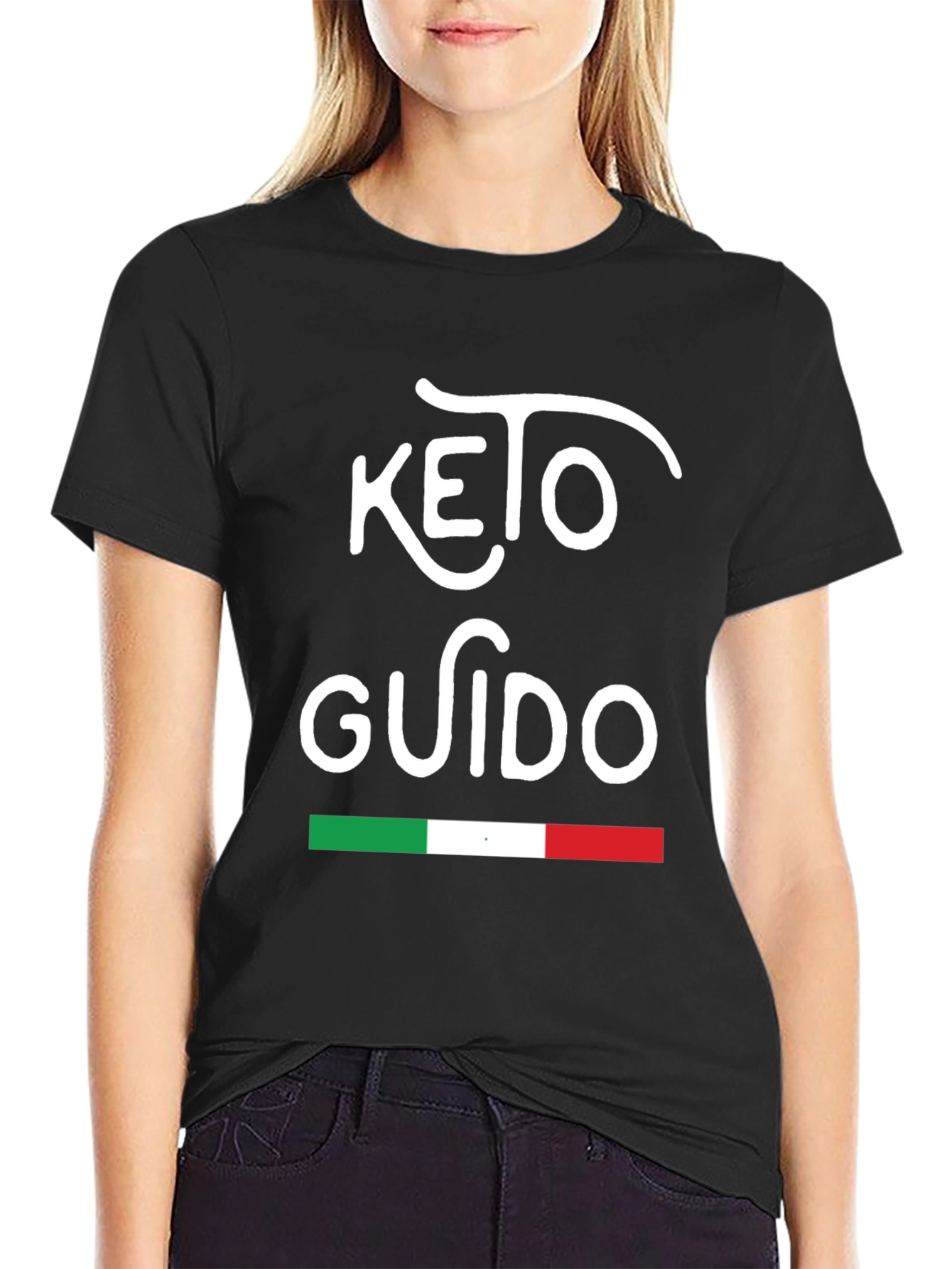 Keto Guido T-Shirt Italian Flag Design