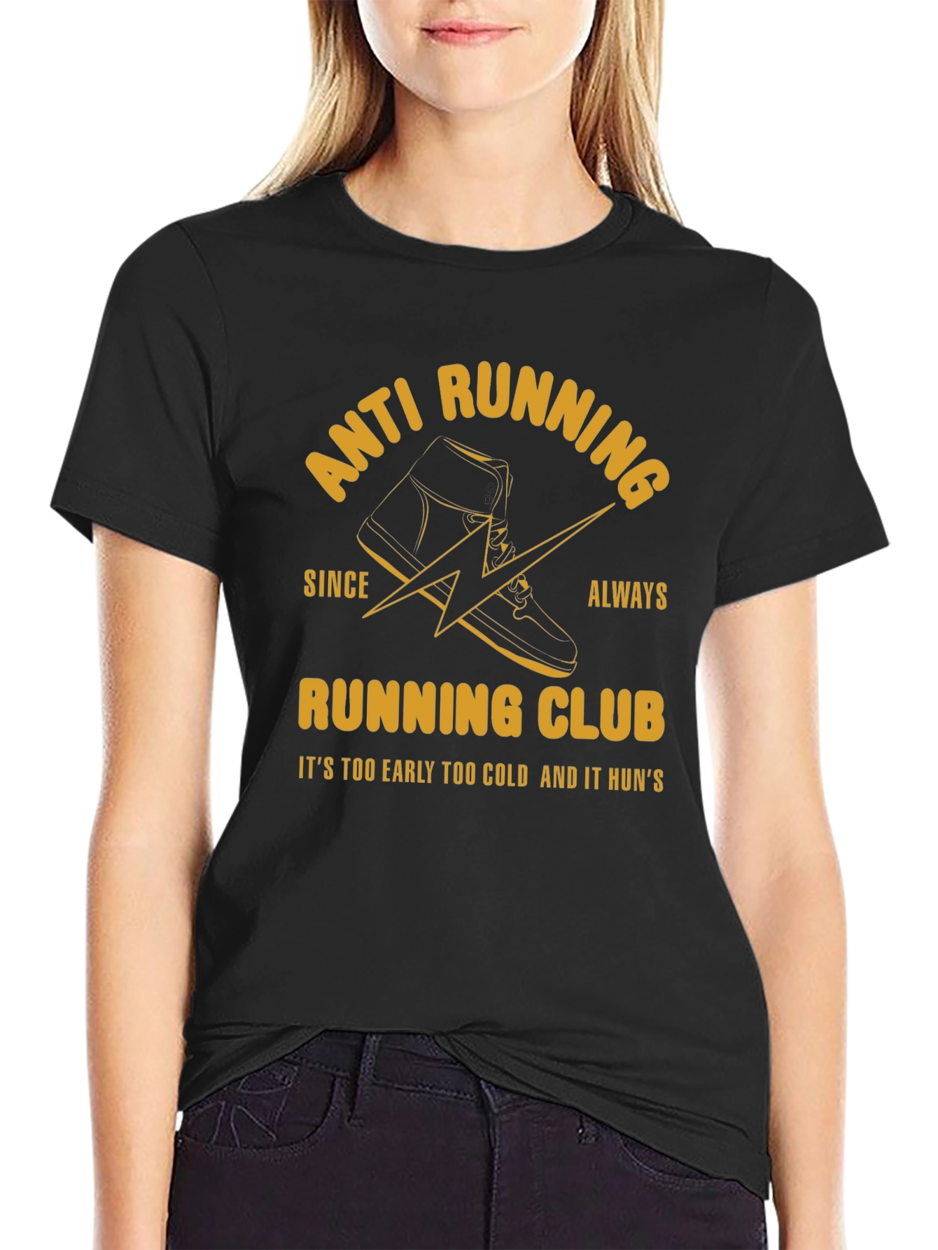 Anti Running Club Graphic T-Shirt